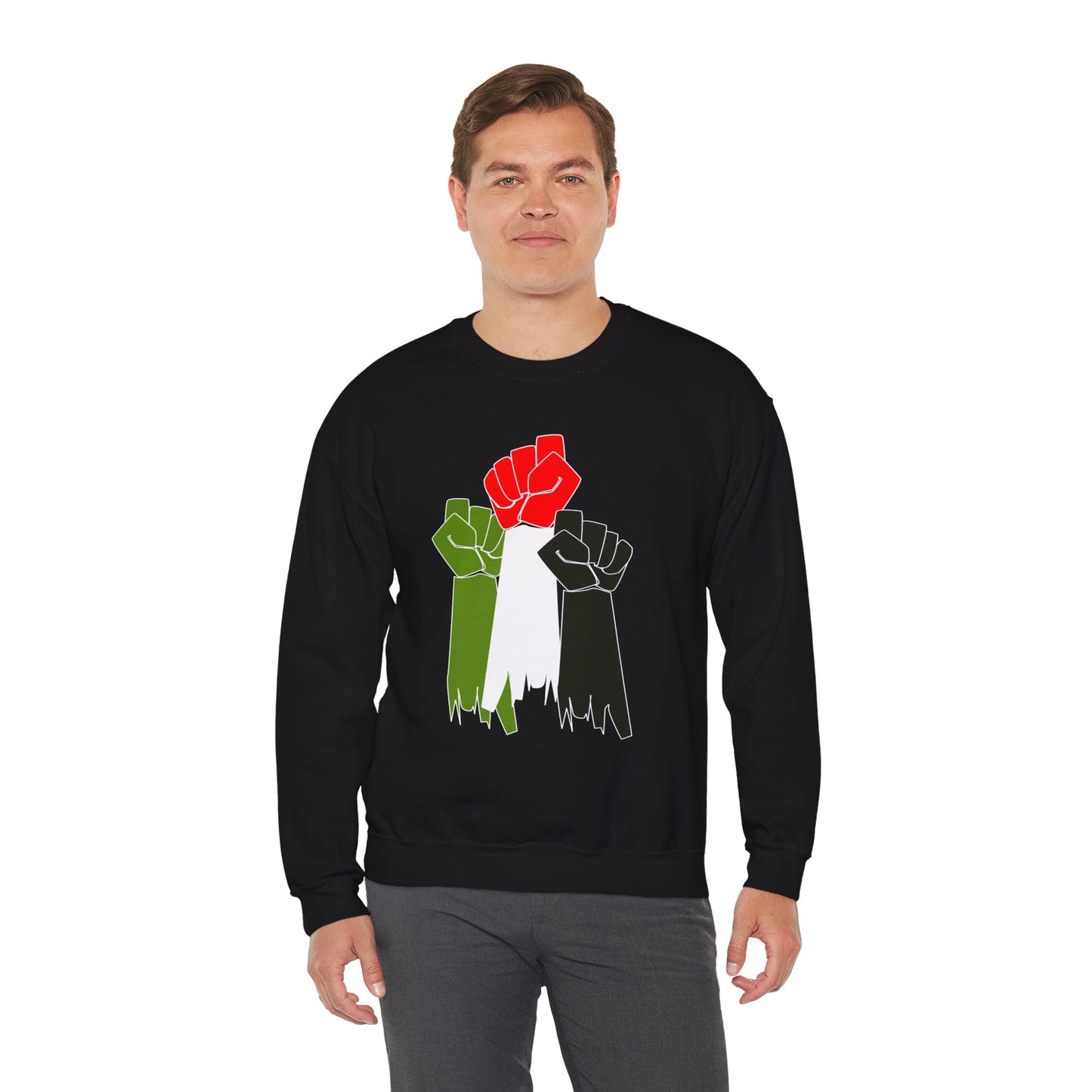 Free Palestine Unisex Crewneck Sweatshirt