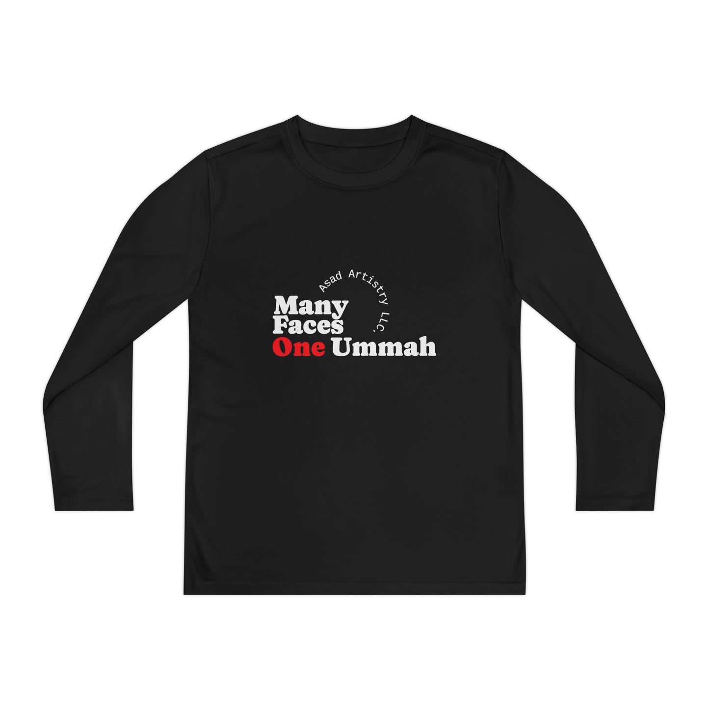 Youth Long Sleeve Competitor Tee – Strength, Unity, and Performance