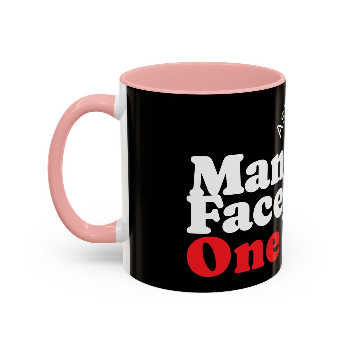 Many Faces, One Ummah Accent Coffee Mug – Sip with Unity