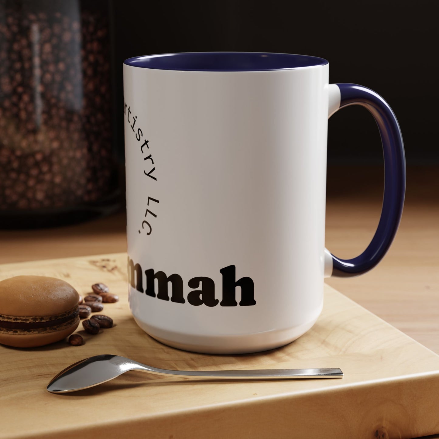 Many Faces, One Ummah Accent Coffee Mug