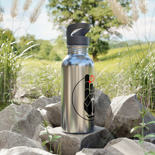 One Ummah Stainless Steel Water Bottle, 20oz