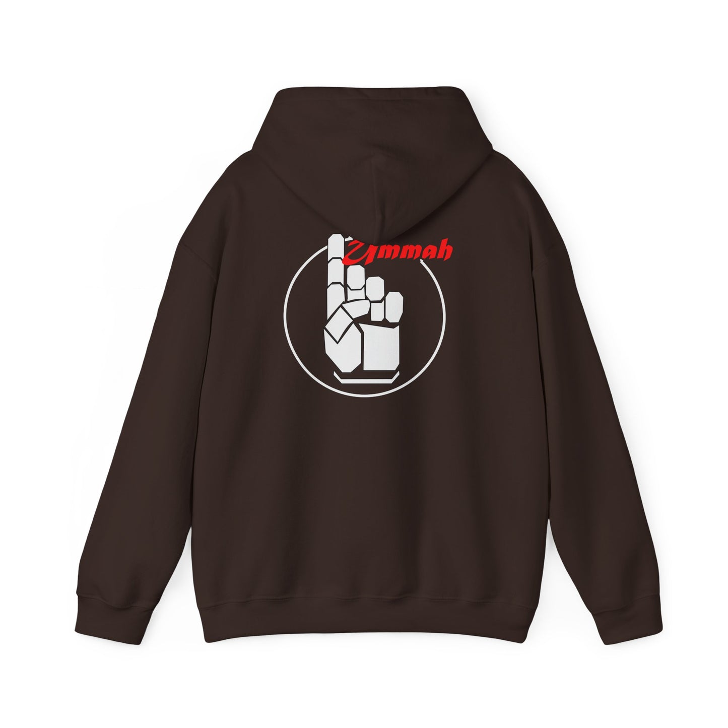 Unisex Heavy Blend Hoodie – "Many Faces, One Ummah"
