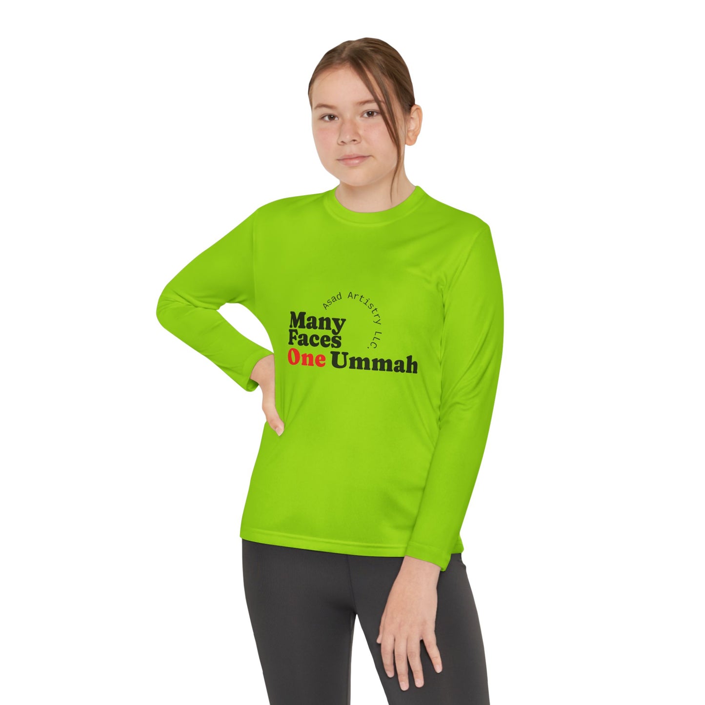 Youth Long Sleeve Competitor Tee – Strength, Unity, and Performance