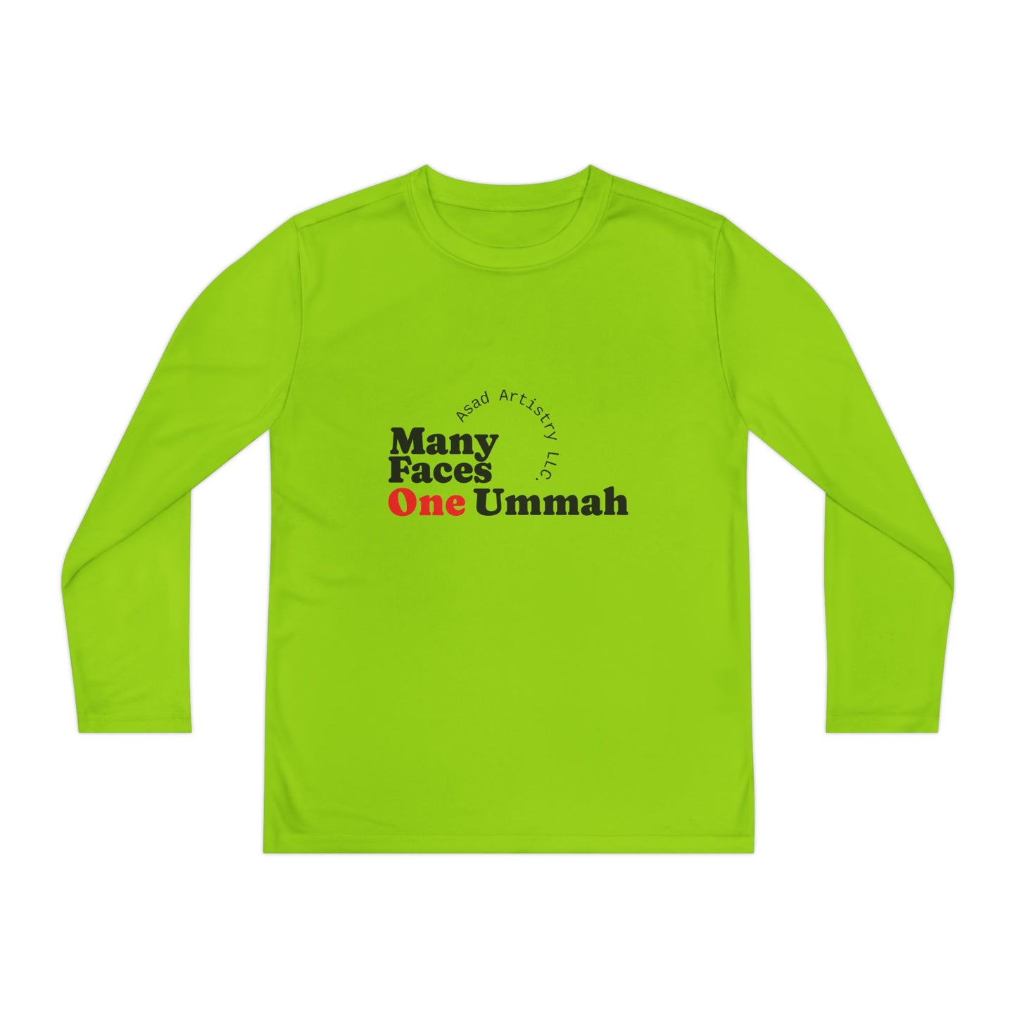 Youth Long Sleeve Competitor Tee – Strength, Unity, and Performance