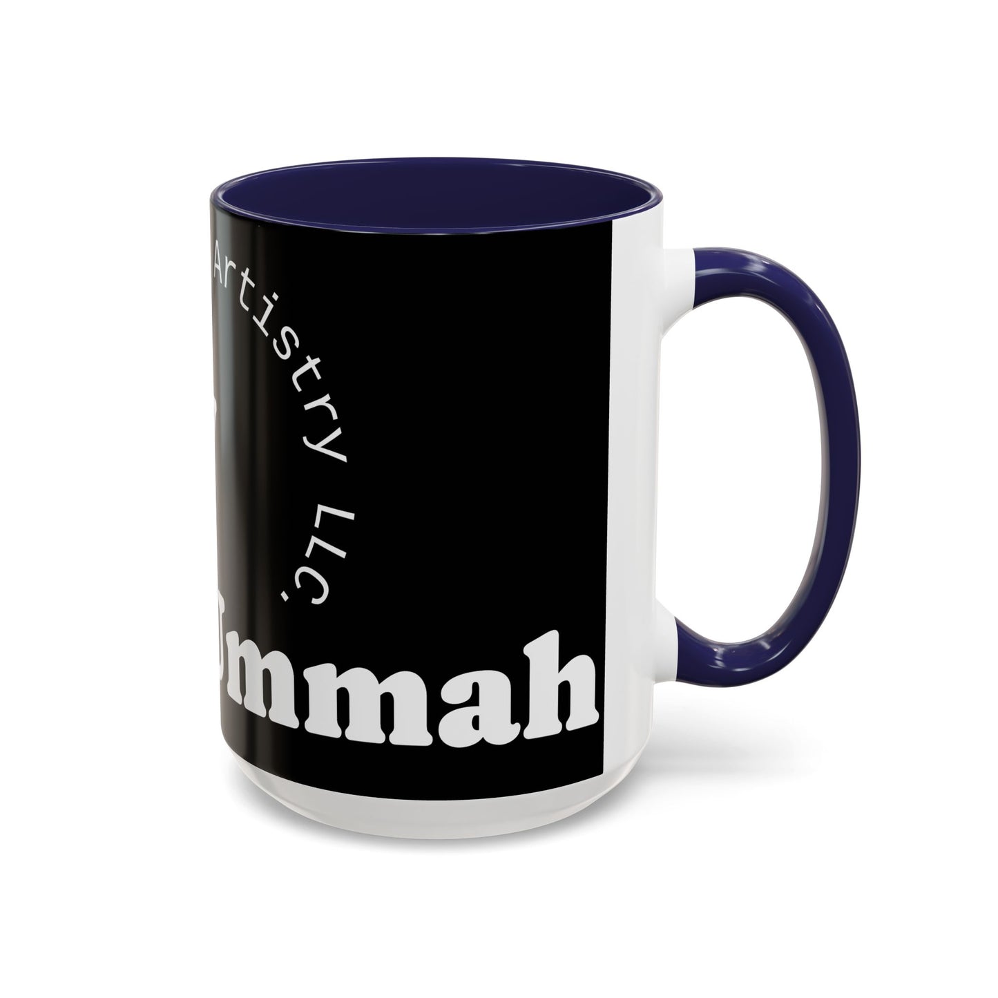 Many Faces, One Ummah Accent Coffee Mug – Sip with Unity