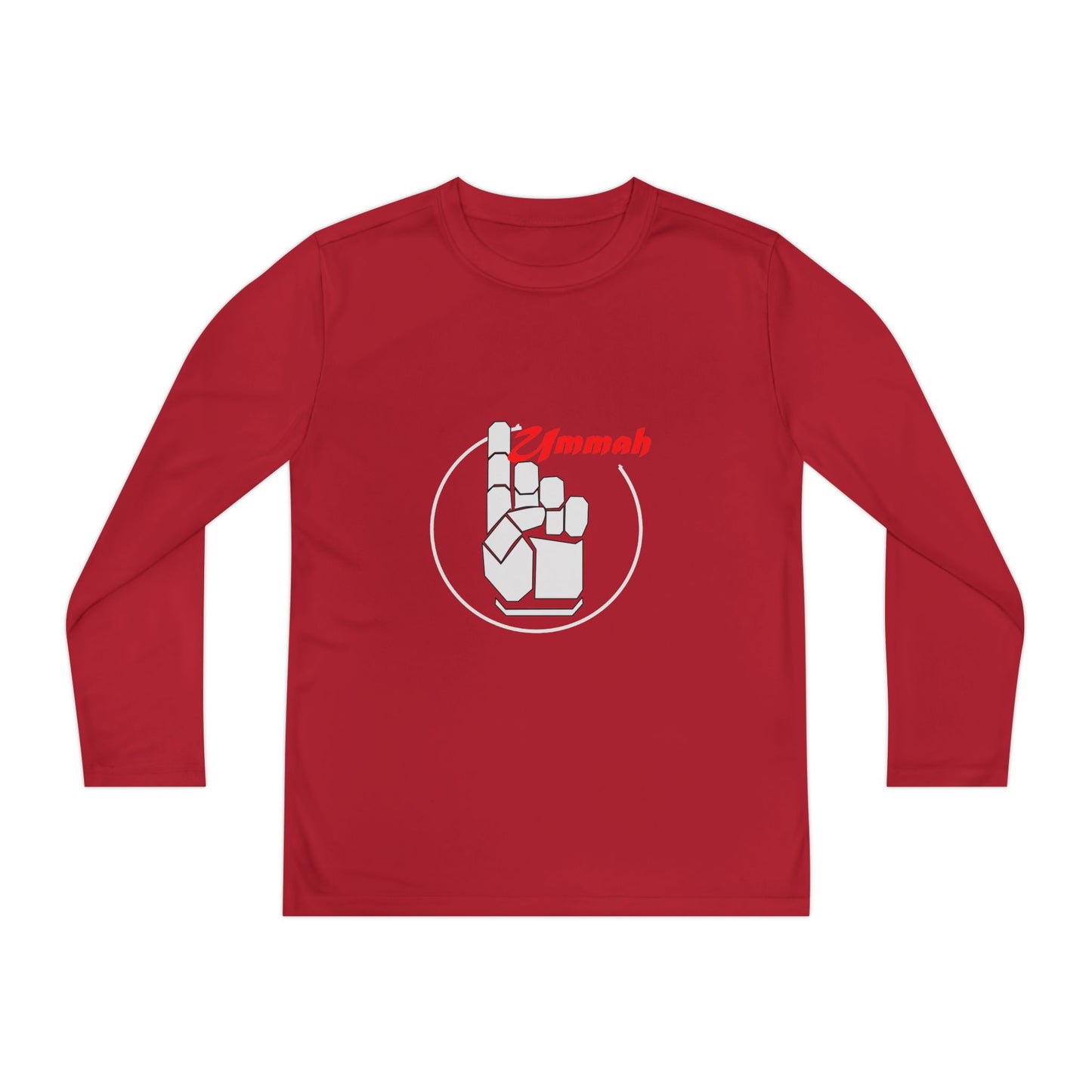 Youth Long Sleeve Faith Tee - Ummah Unity Design
