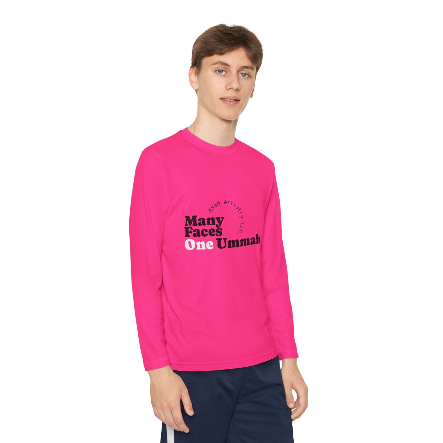 Youth Long Sleeve Competitor Tee – Strength, Unity, and Performance