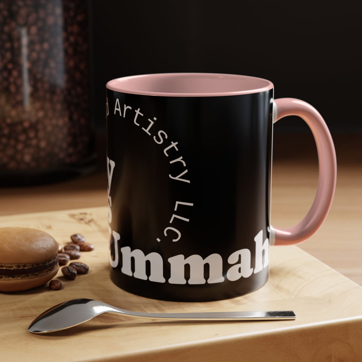 Many Faces, One Ummah Accent Coffee Mug – Sip with Unity