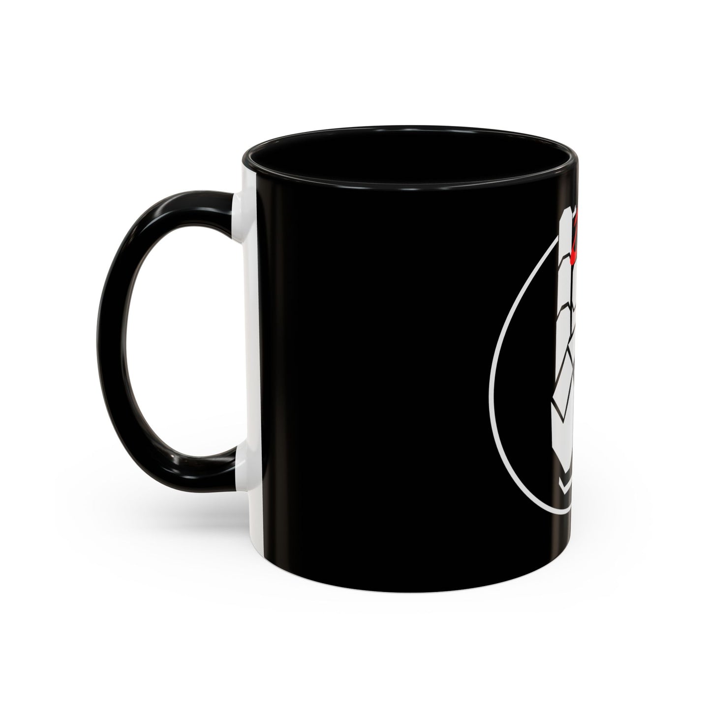 White One Ummah Logo Accent Coffee Mug