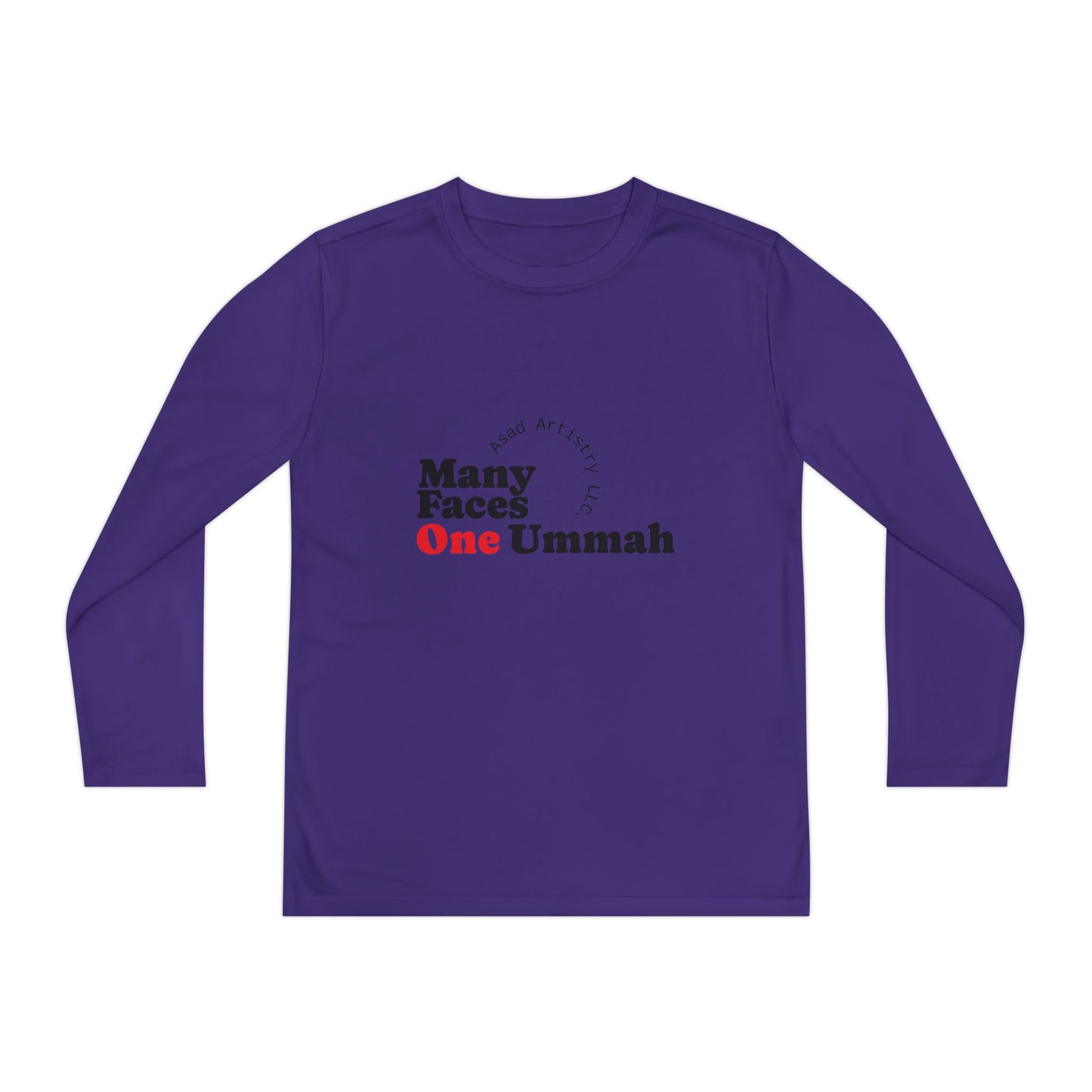 Youth Long Sleeve Competitor Tee – Strength, Unity, and Performance