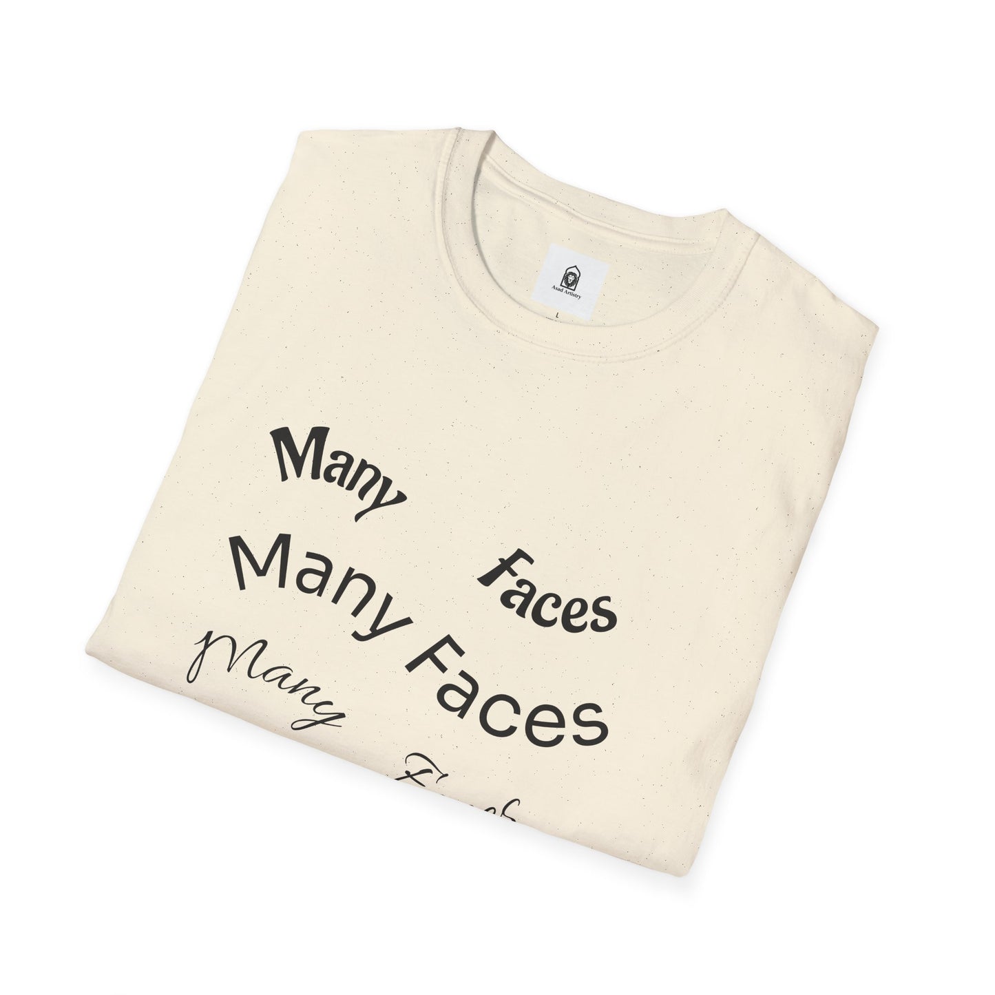 Unity Message Unisex T-Shirt - Many Faces One Ummah, Diversity Tee, Muslim Gift, Inclusive Apparel, Cultural Pride Top