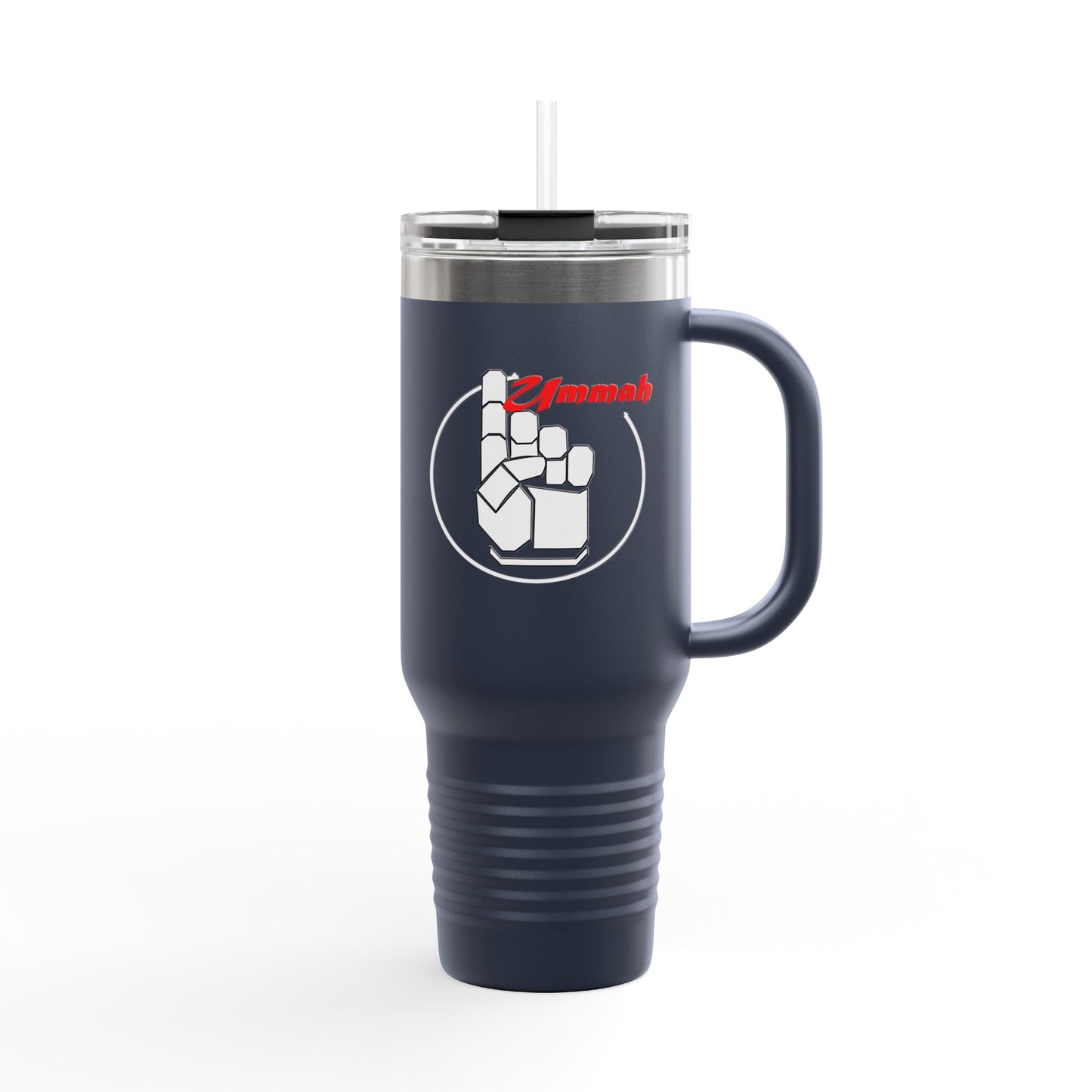 "One Ummah" Logo Insulated Travel Mug, 40oz
