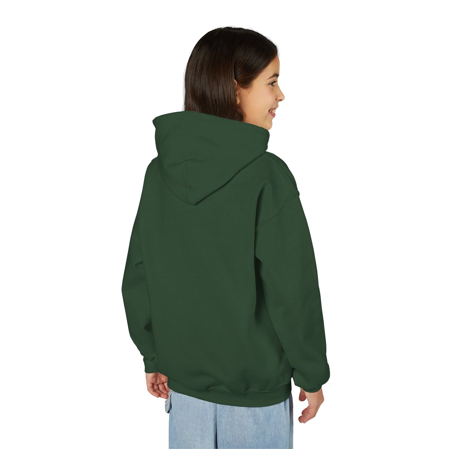 Youth Hooded Sweatshirt with 'Ummah' Graphic - Cozy & Stylish for All Occasions