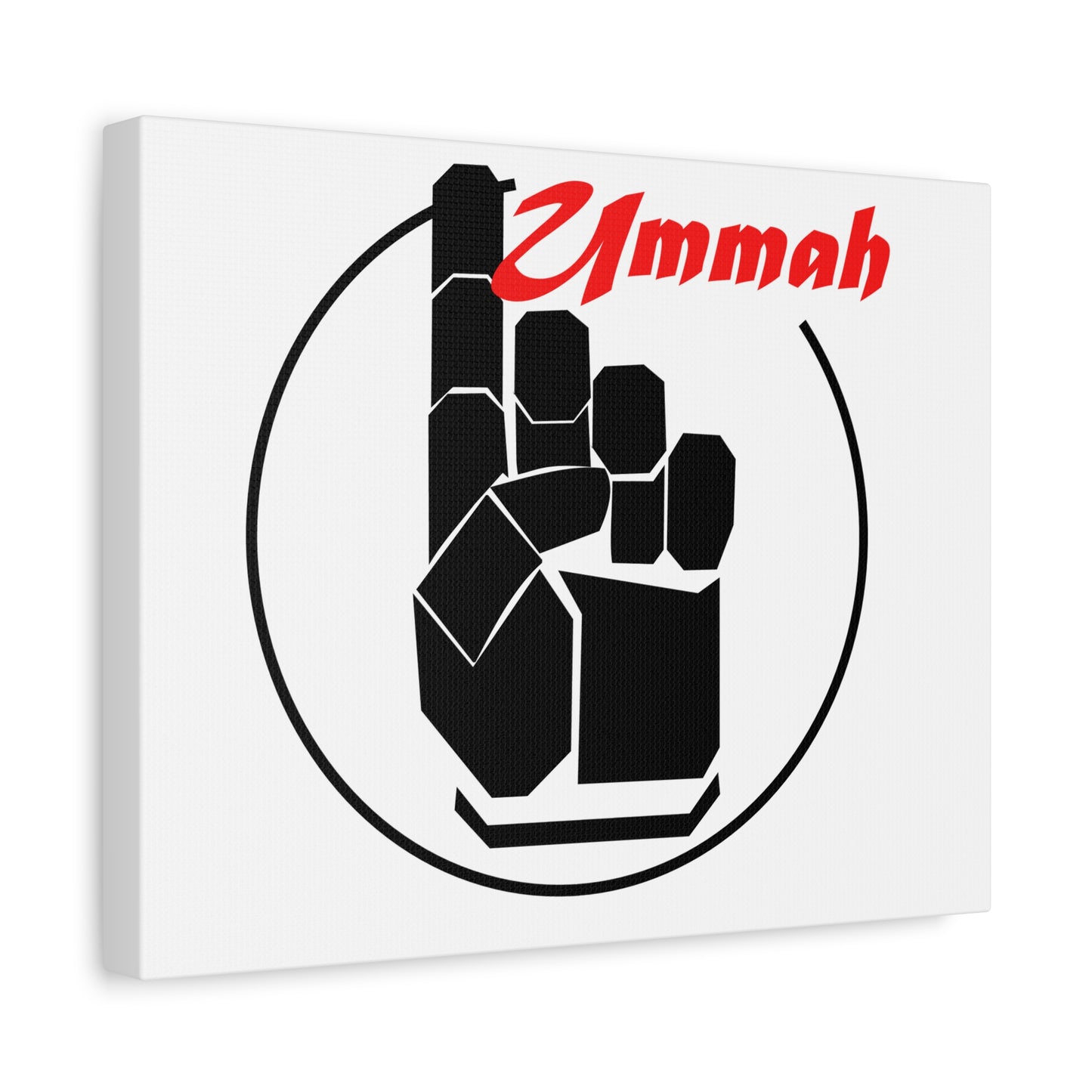 One Ummah Wall Canvas – Unity Through Faith