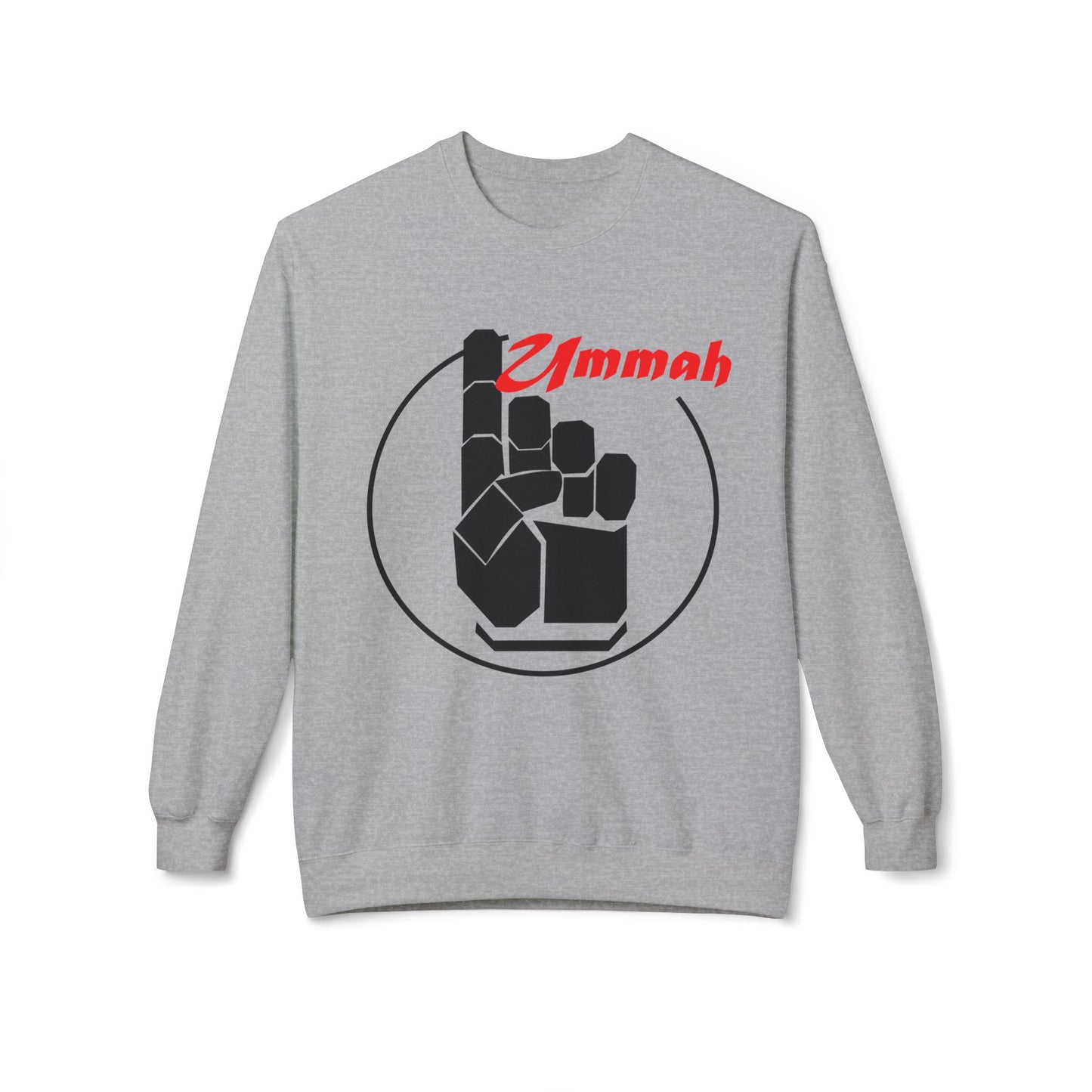 One Ummah Unisex Fleece Sweatshirt – Unity in Comfort