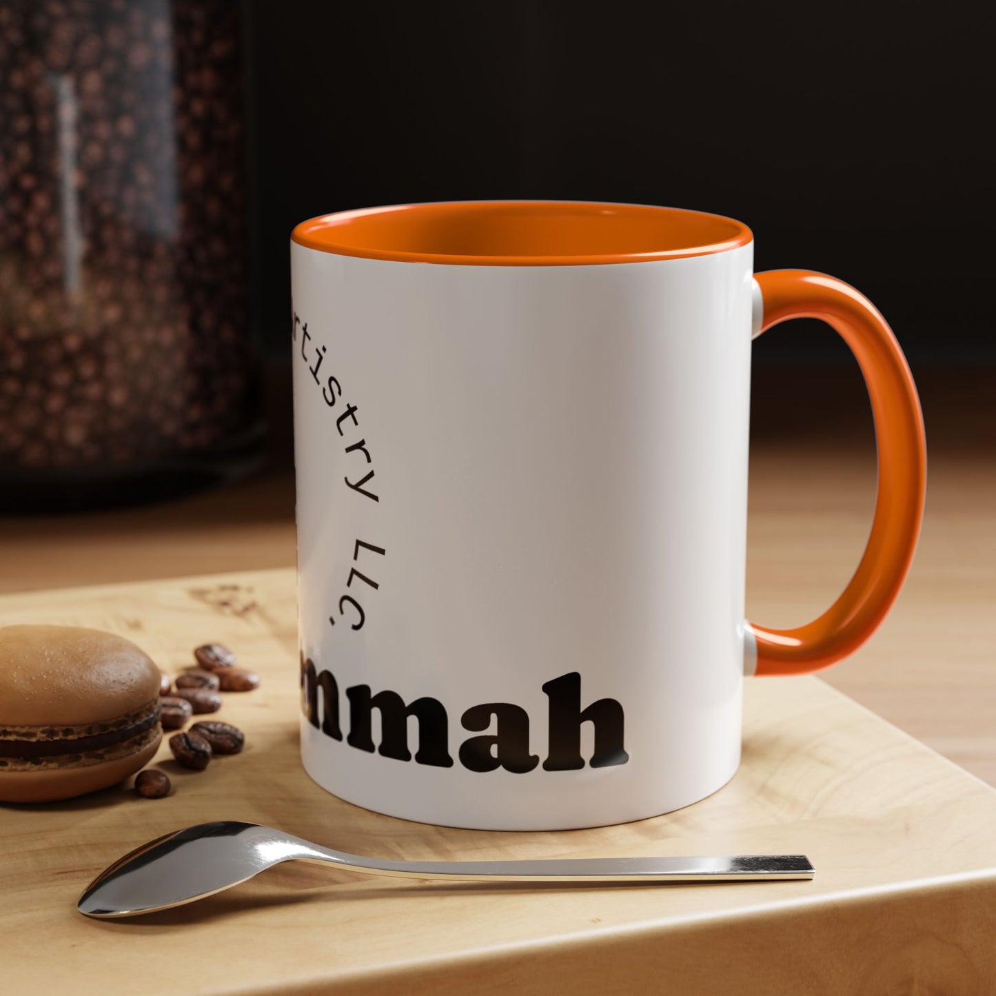 Many Faces, One Ummah Accent Coffee Mug