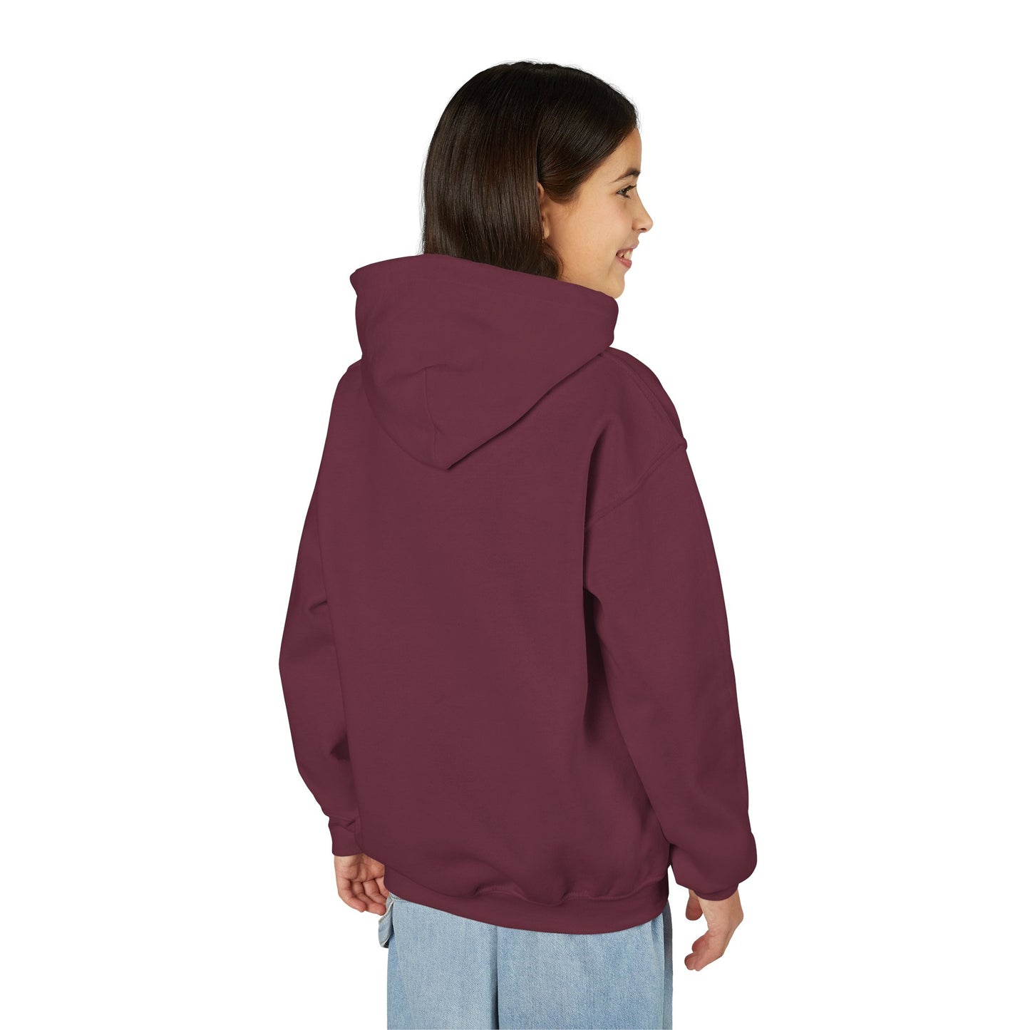 Youth Hooded Sweatshirt with 'Ummah' Graphic - Cozy & Stylish for All Occasions