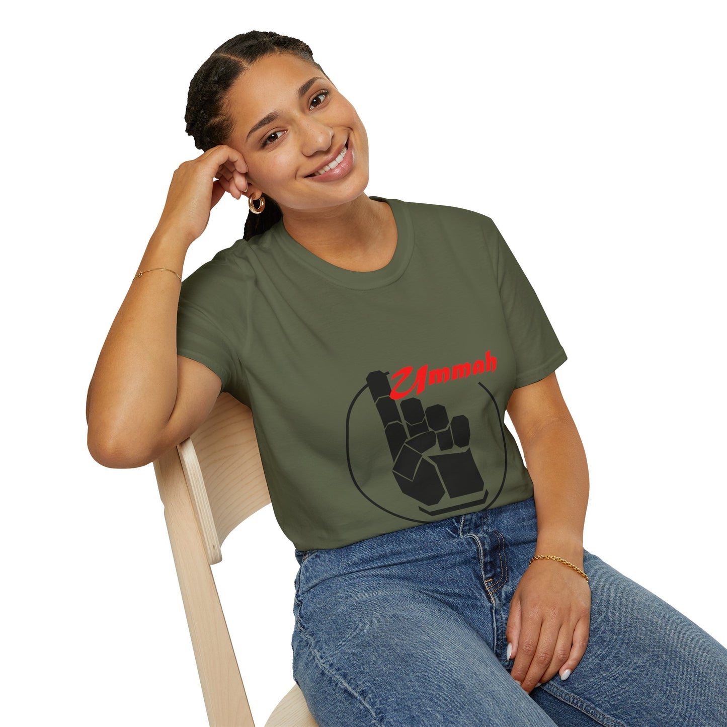 Women's One Ummah Softstyle T-Shirt — Comfort with Purpose, Style with Meaning