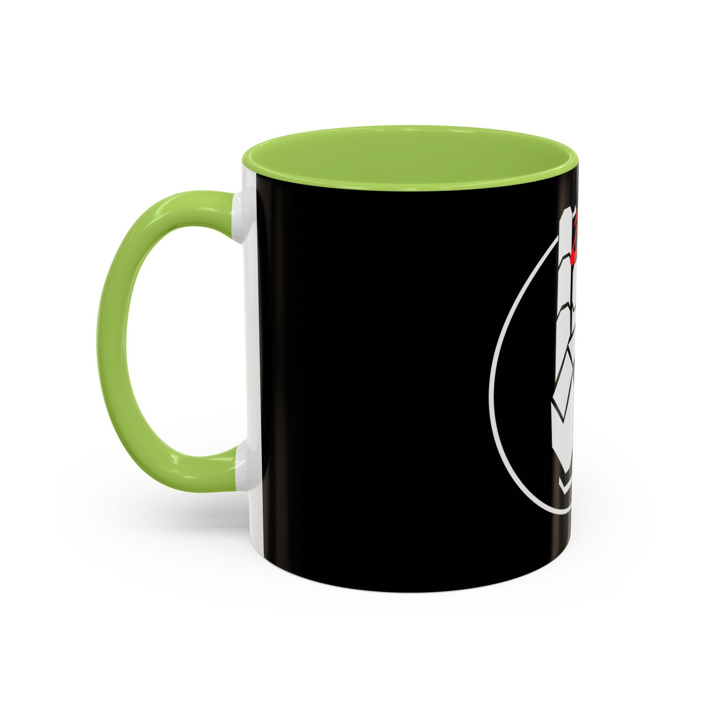 White One Ummah Logo Accent Coffee Mug