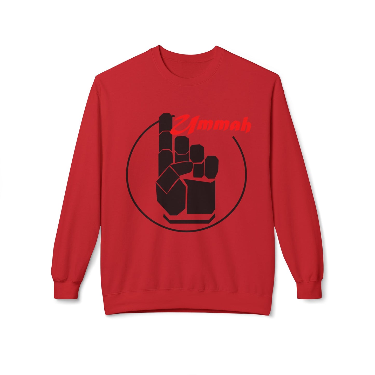 One Ummah Unisex Fleece Sweatshirt – Unity in Comfort