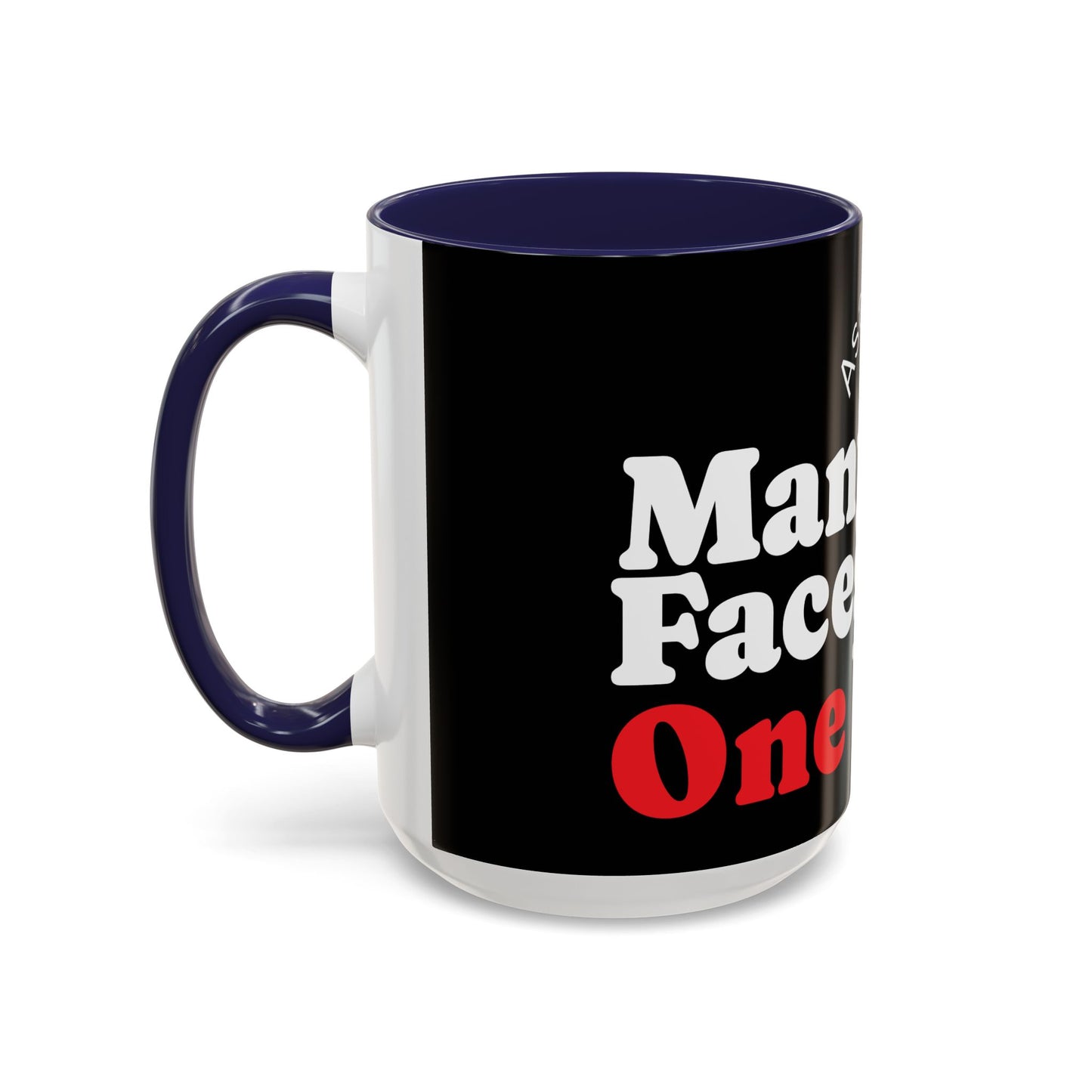 Many Faces, One Ummah Accent Coffee Mug – Sip with Unity