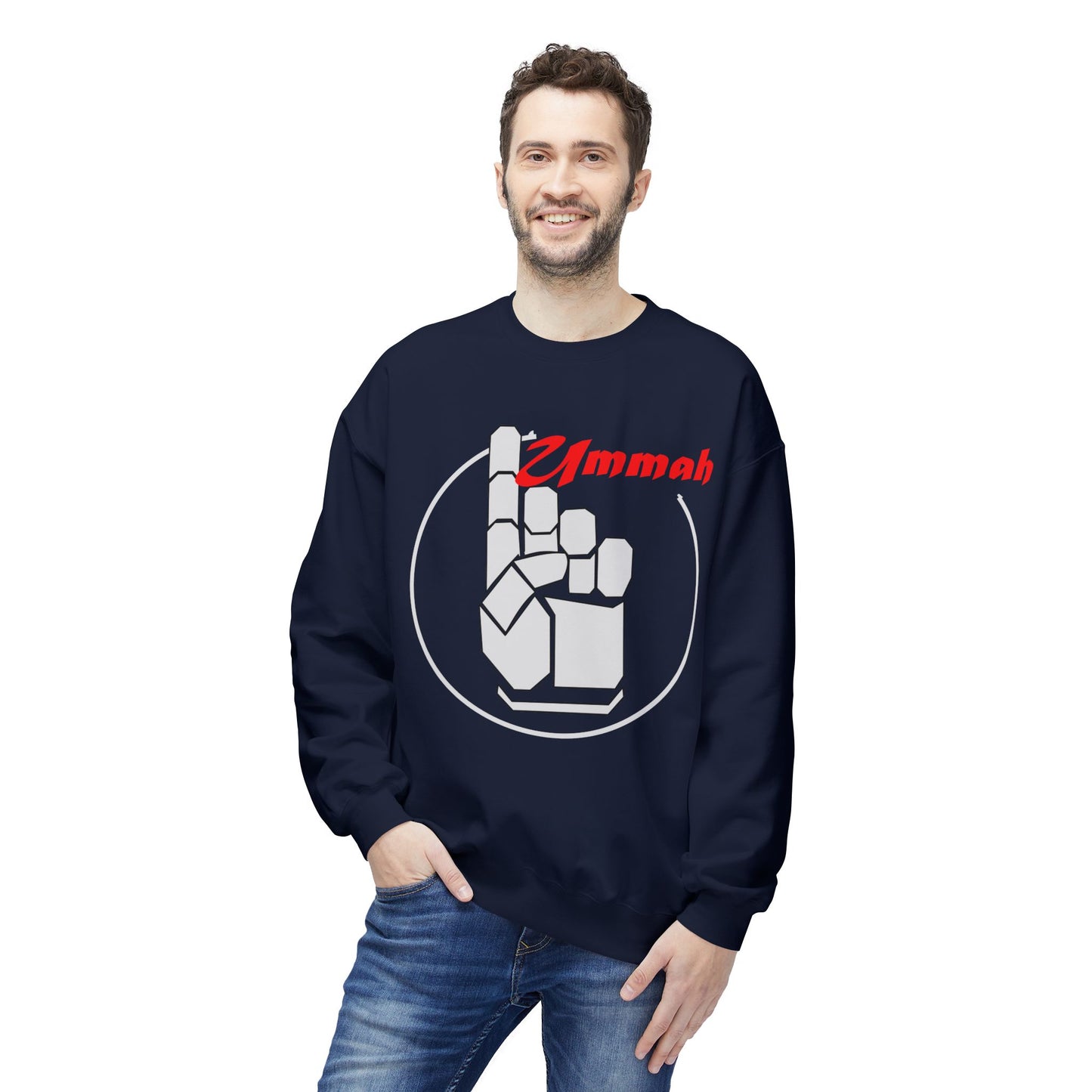 One Ummah Unisex Fleece Sweatshirt – Unity in Comfort