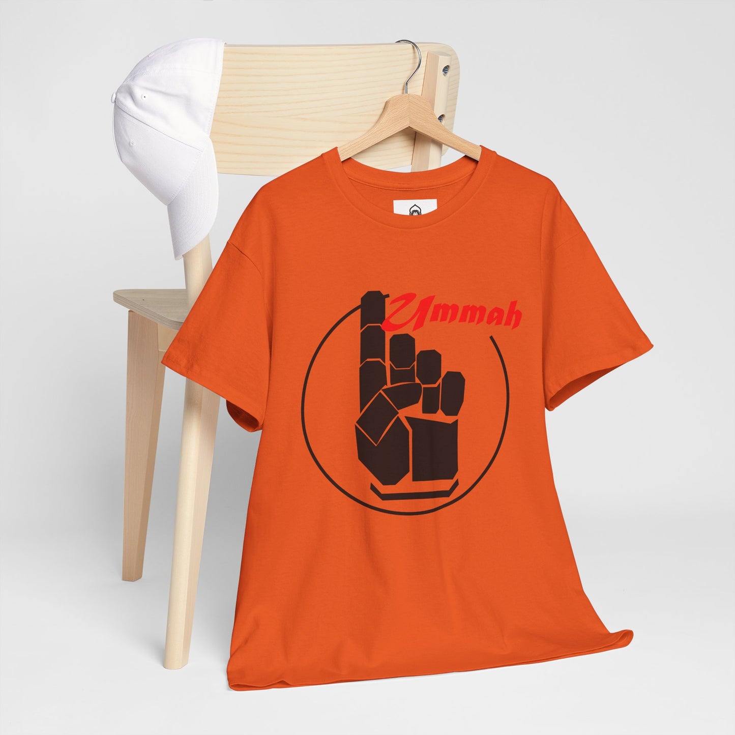 Unisex Heavy Cotton T-Shirt – "Many Faces, One Ummah"