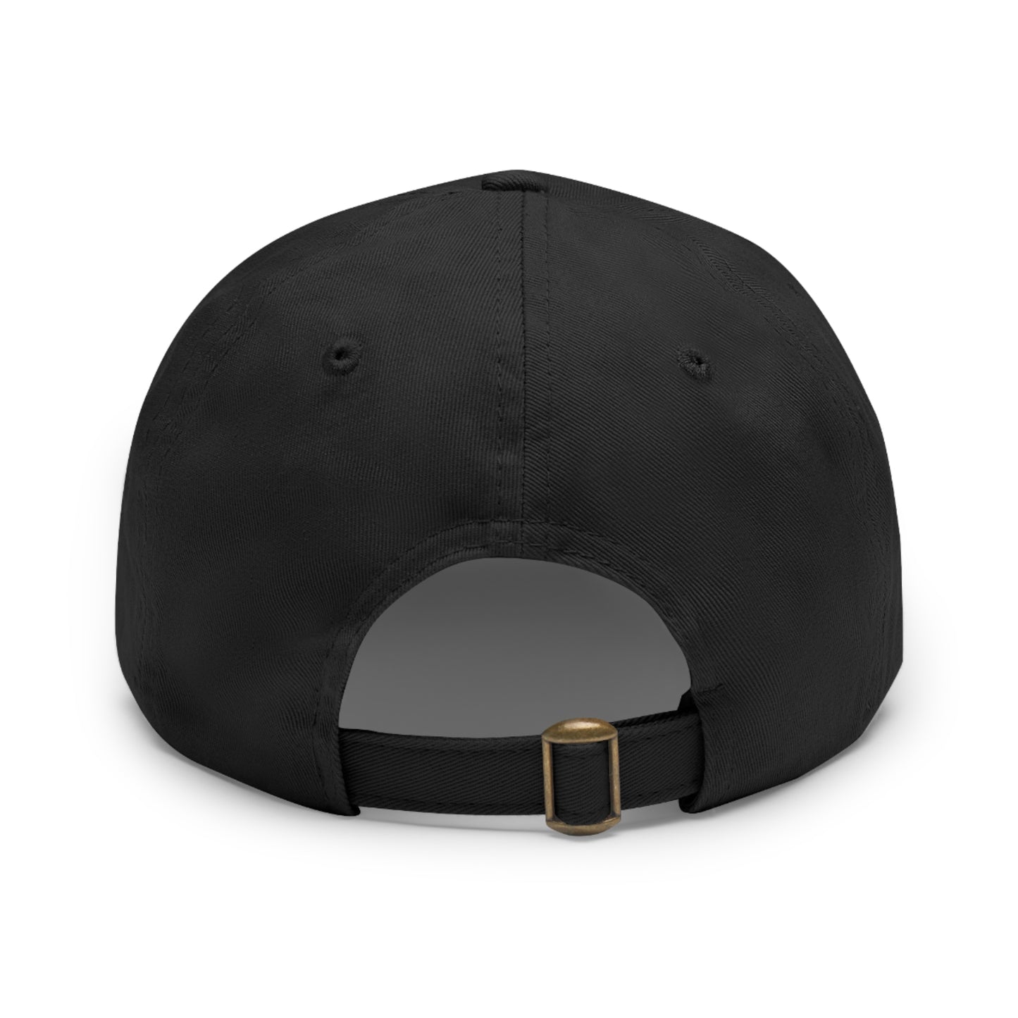 Hat with Leather Patch (Round)Many Faces, One Ummah Leather Patch Hat – Unity You Can Wear