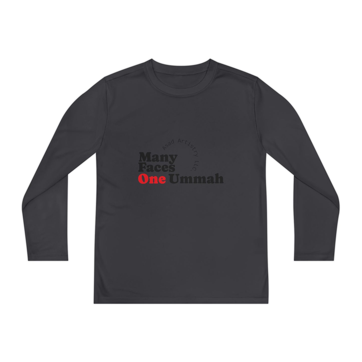 Youth Long Sleeve Competitor Tee – Strength, Unity, and Performance