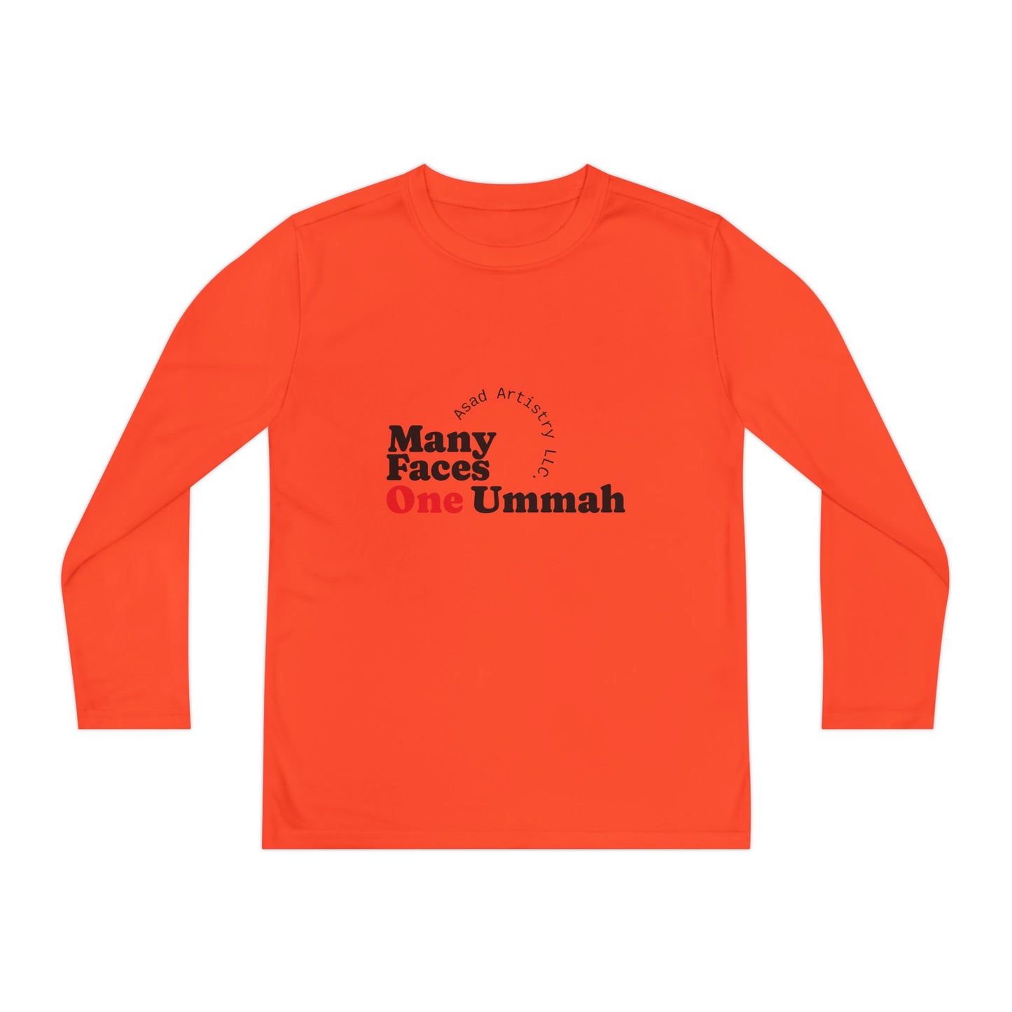 Youth Long Sleeve Competitor Tee – Strength, Unity, and Performance