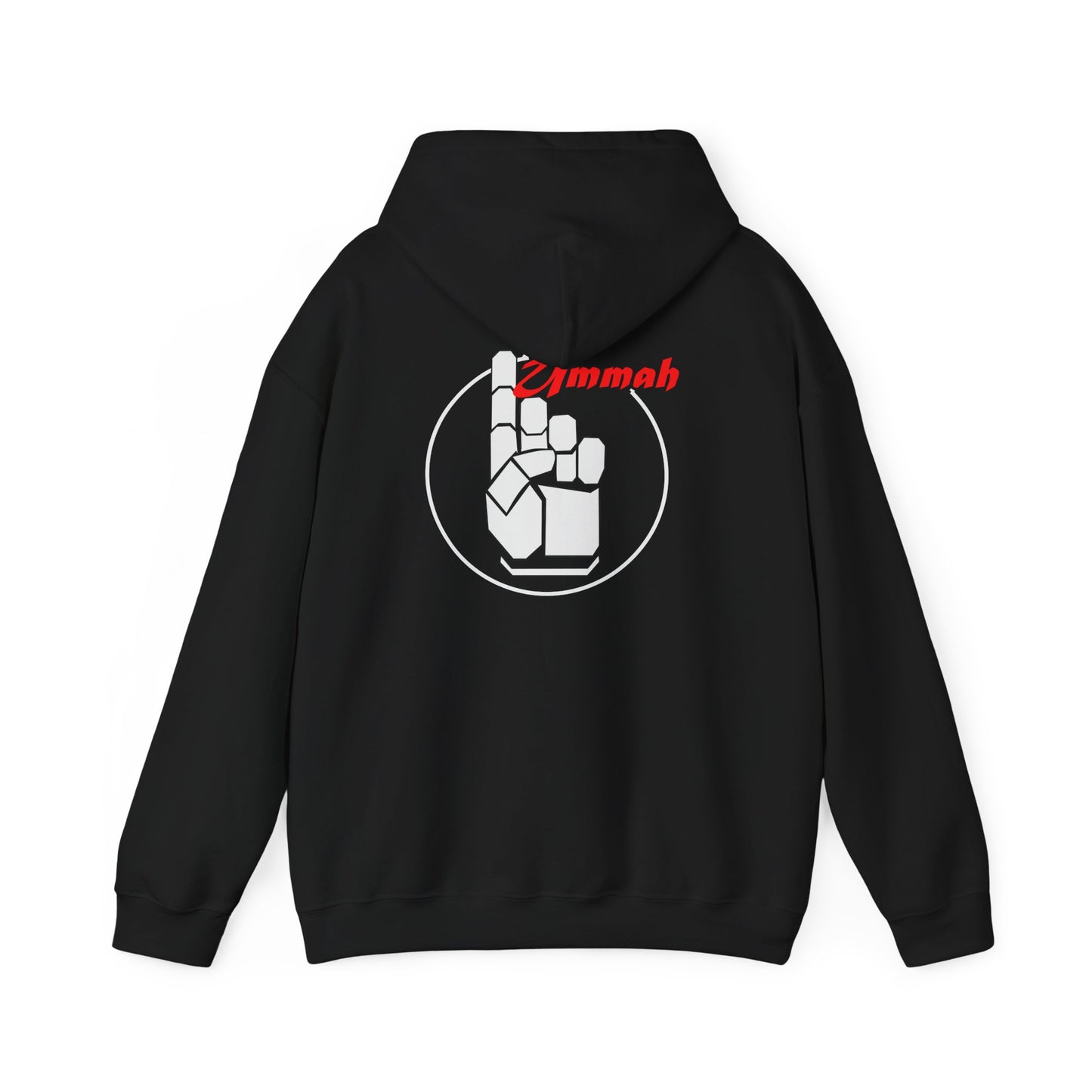 Unisex Heavy Blend Hoodie – "Many Faces, One Ummah"