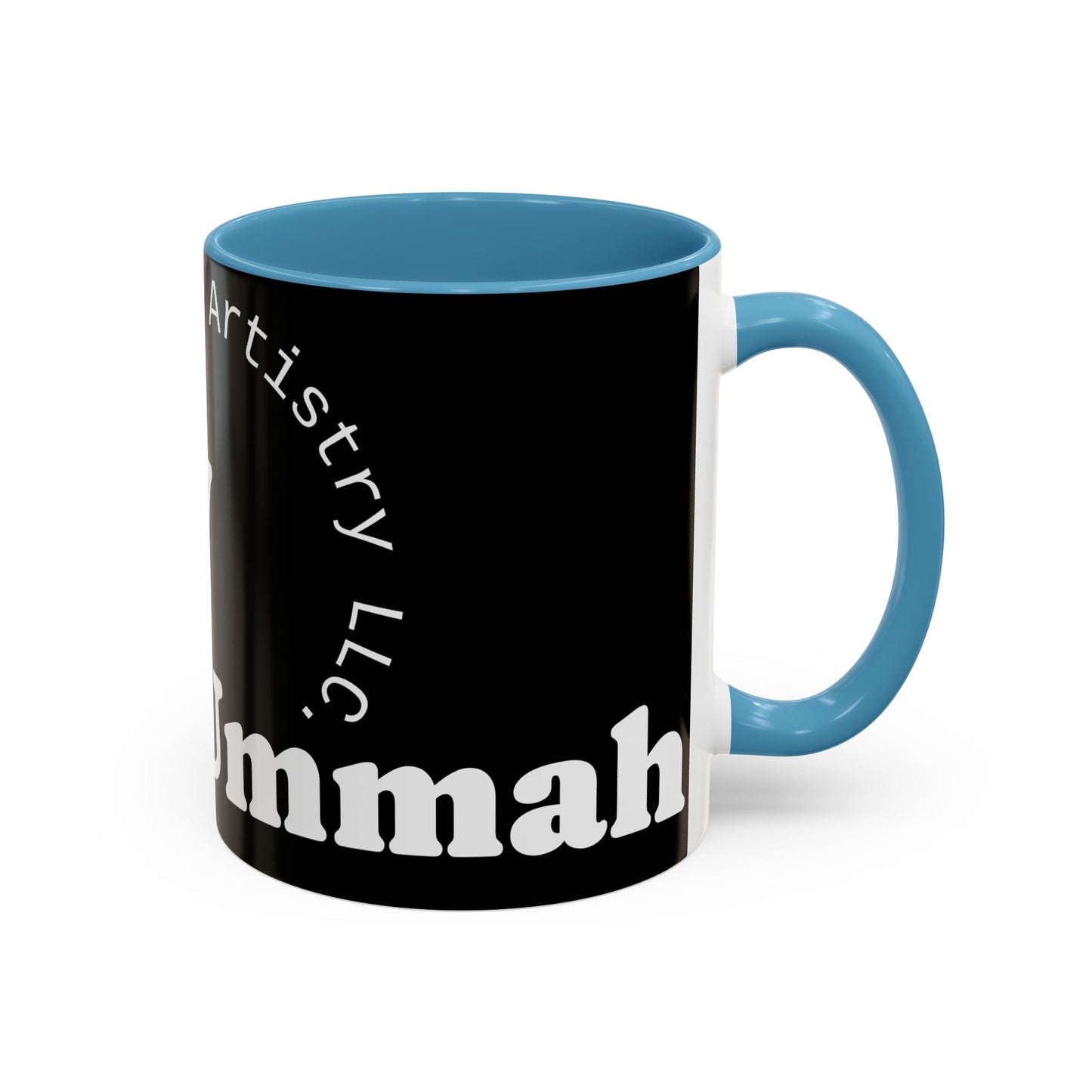 Many Faces, One Ummah Accent Coffee Mug – Sip with Unity
