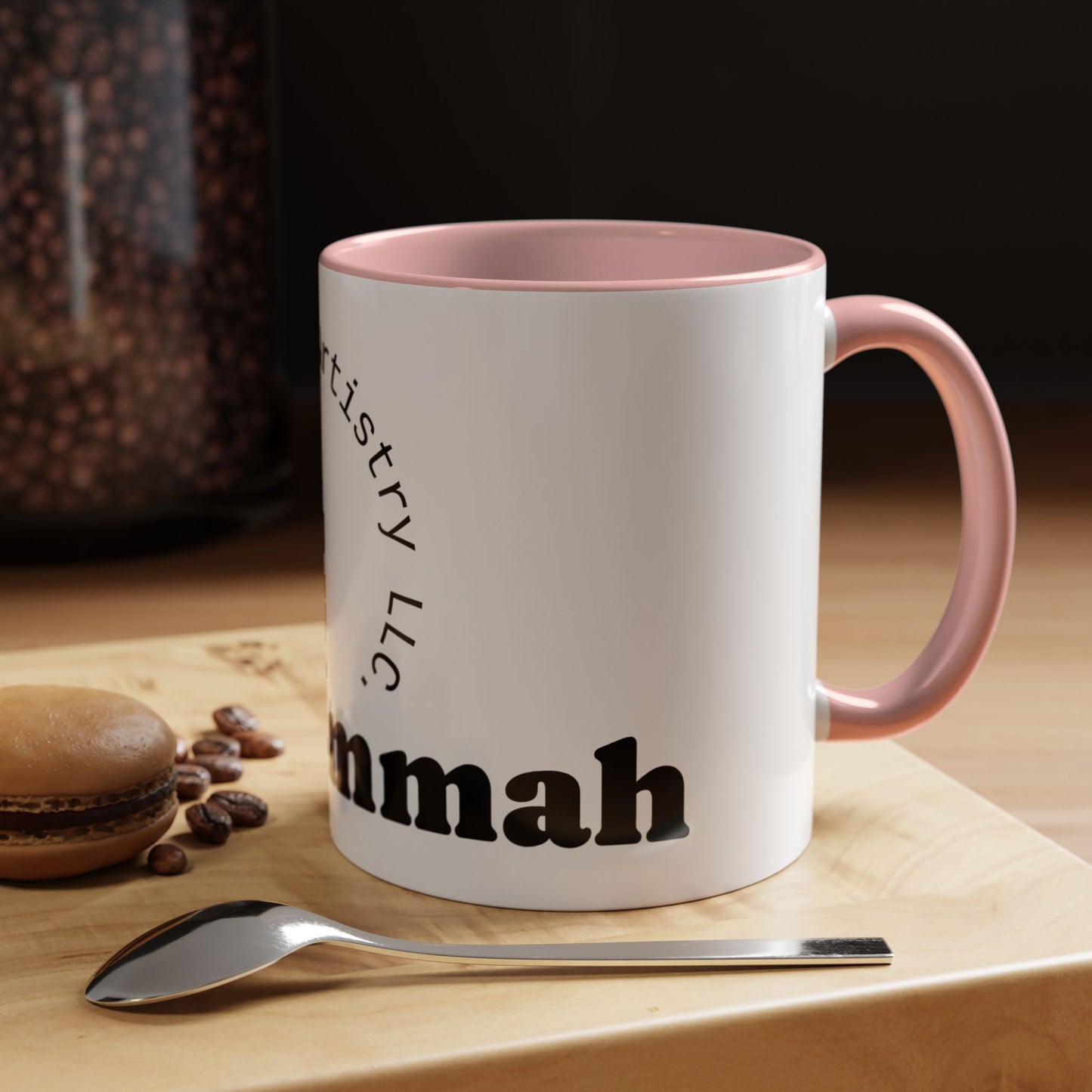 Many Faces, One Ummah Accent Coffee Mug