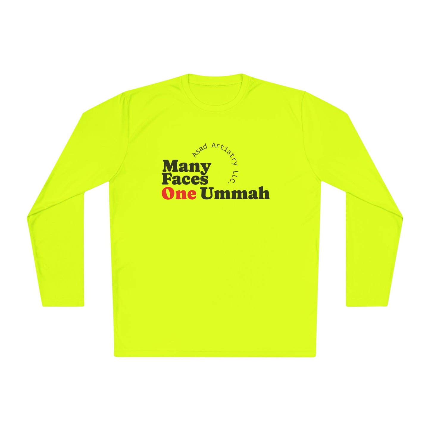 One Ummah Unisex Lightweight Long Sleeve Tee – Comfort, Style, and Unity in Every Wear