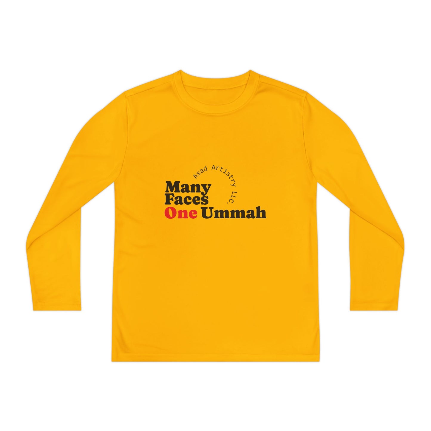 Youth Long Sleeve Competitor Tee – Strength, Unity, and Performance