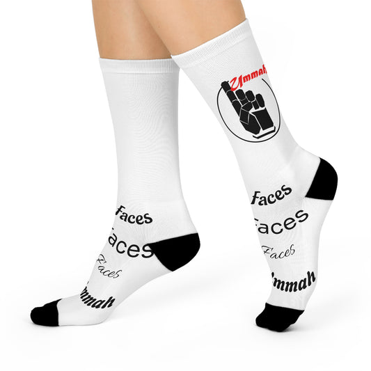 Cushioned Crew Socks — 'One Ummah Many Faces' Athletic Socks