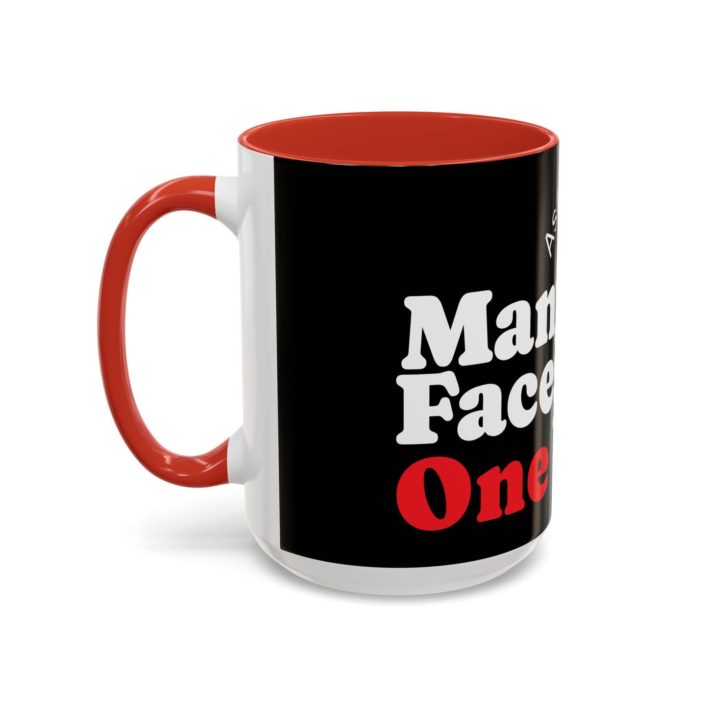 Many Faces, One Ummah Accent Coffee Mug – Sip with Unity