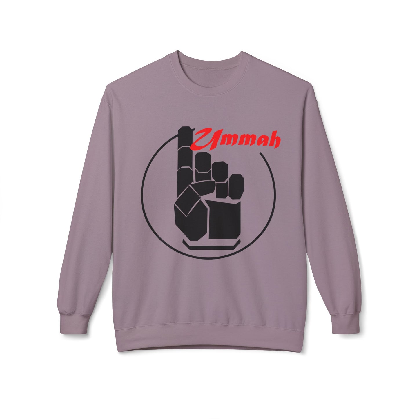 One Ummah Unisex Fleece Sweatshirt – Unity in Comfort