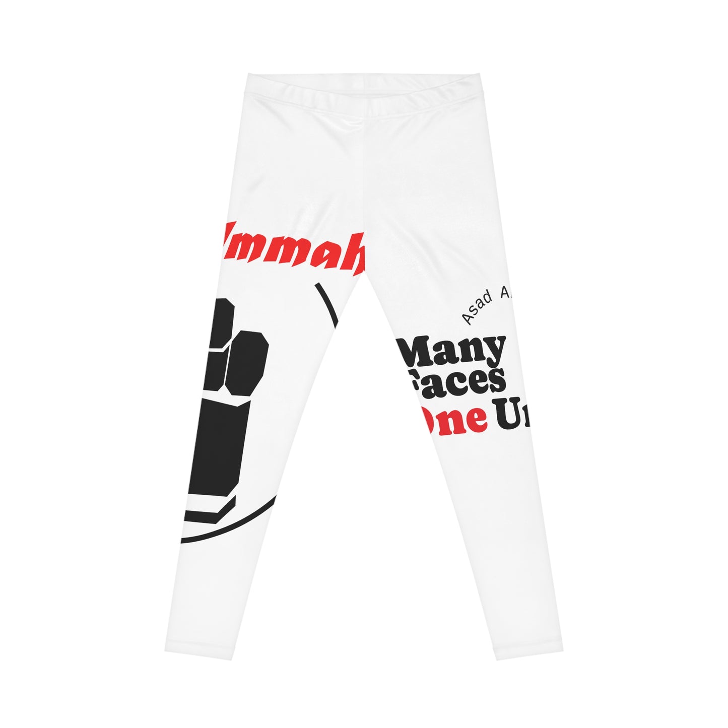One Ummah Logo Leggings – Move United, Move with Purpose