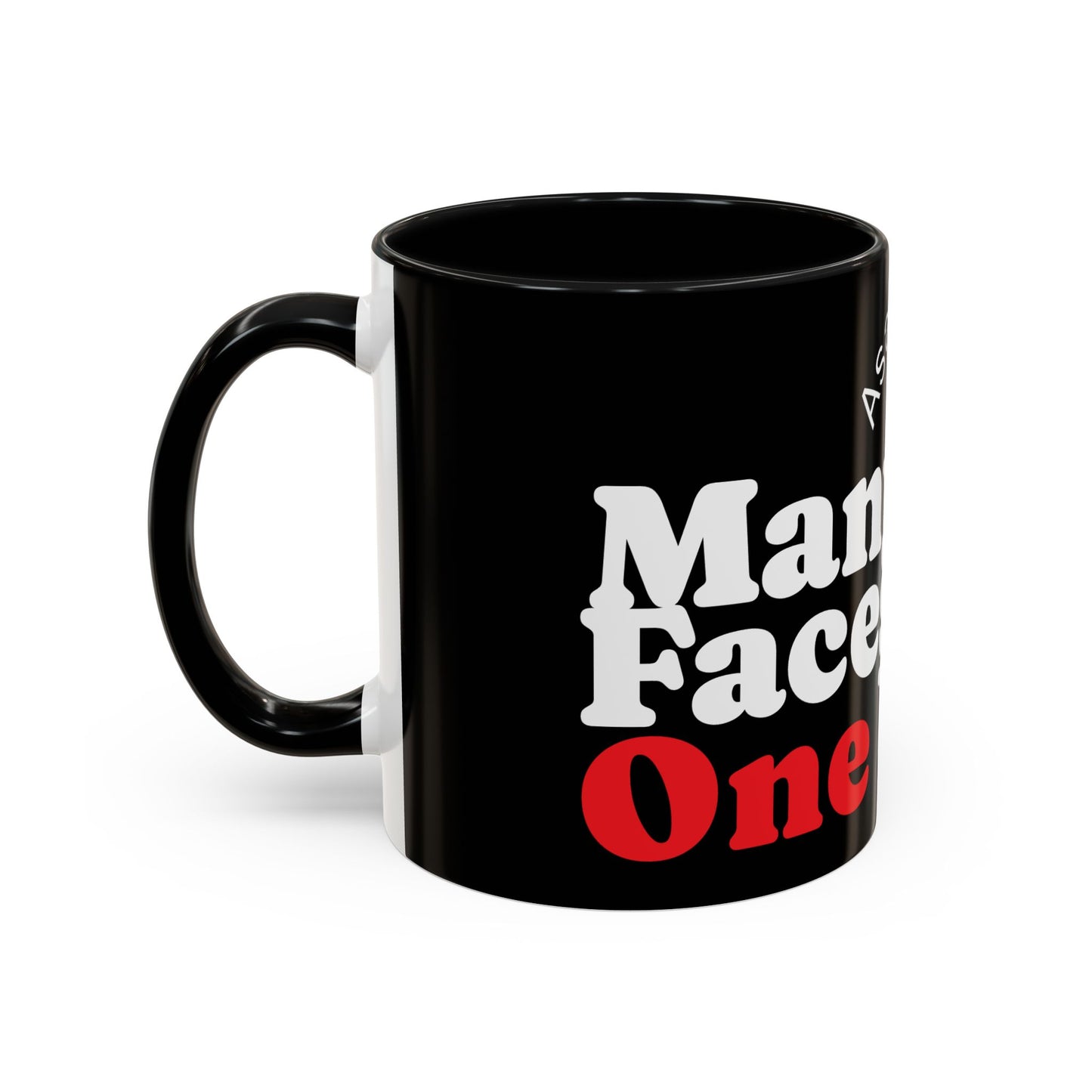 Many Faces, One Ummah Accent Coffee Mug – Sip with Unity