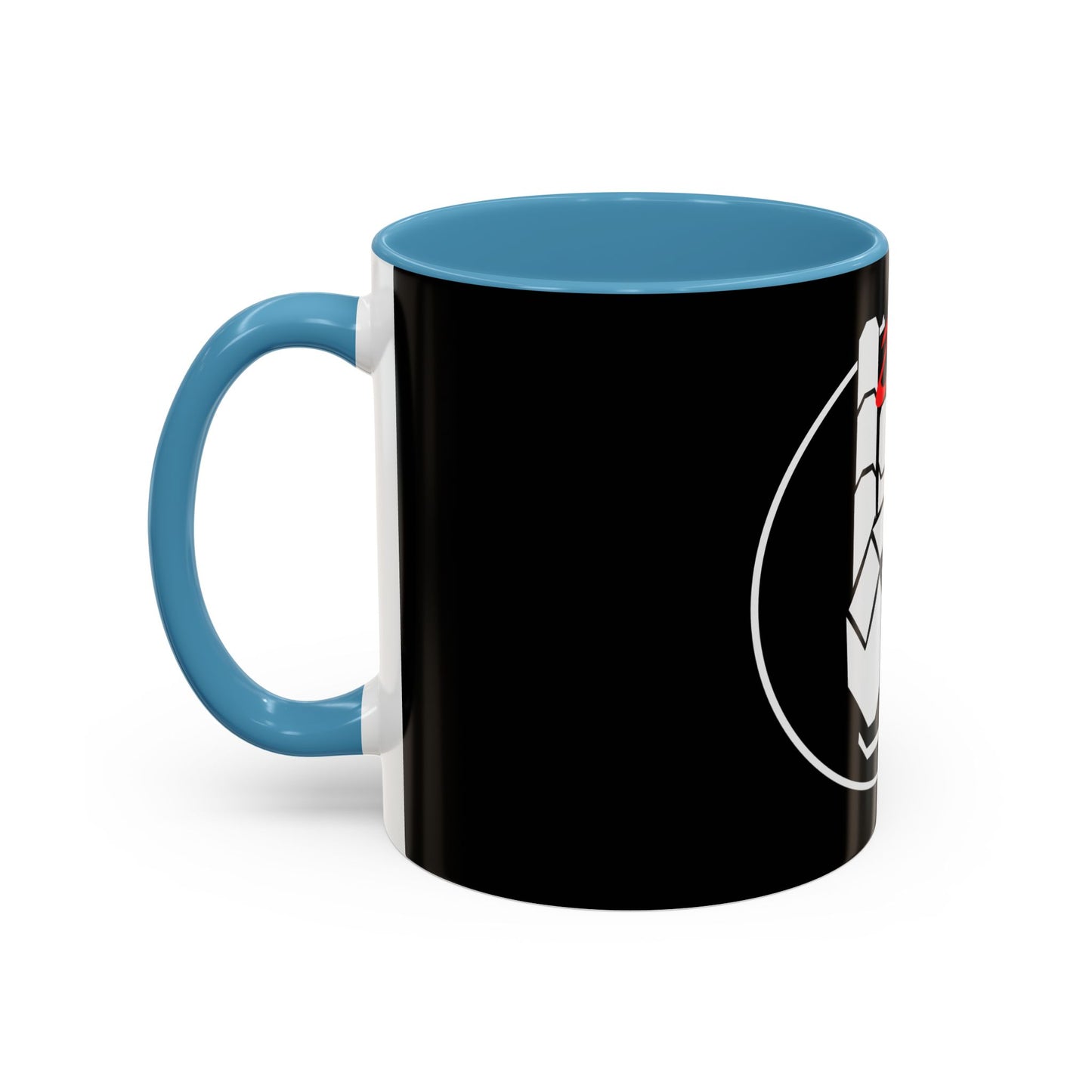 White One Ummah Logo Accent Coffee Mug