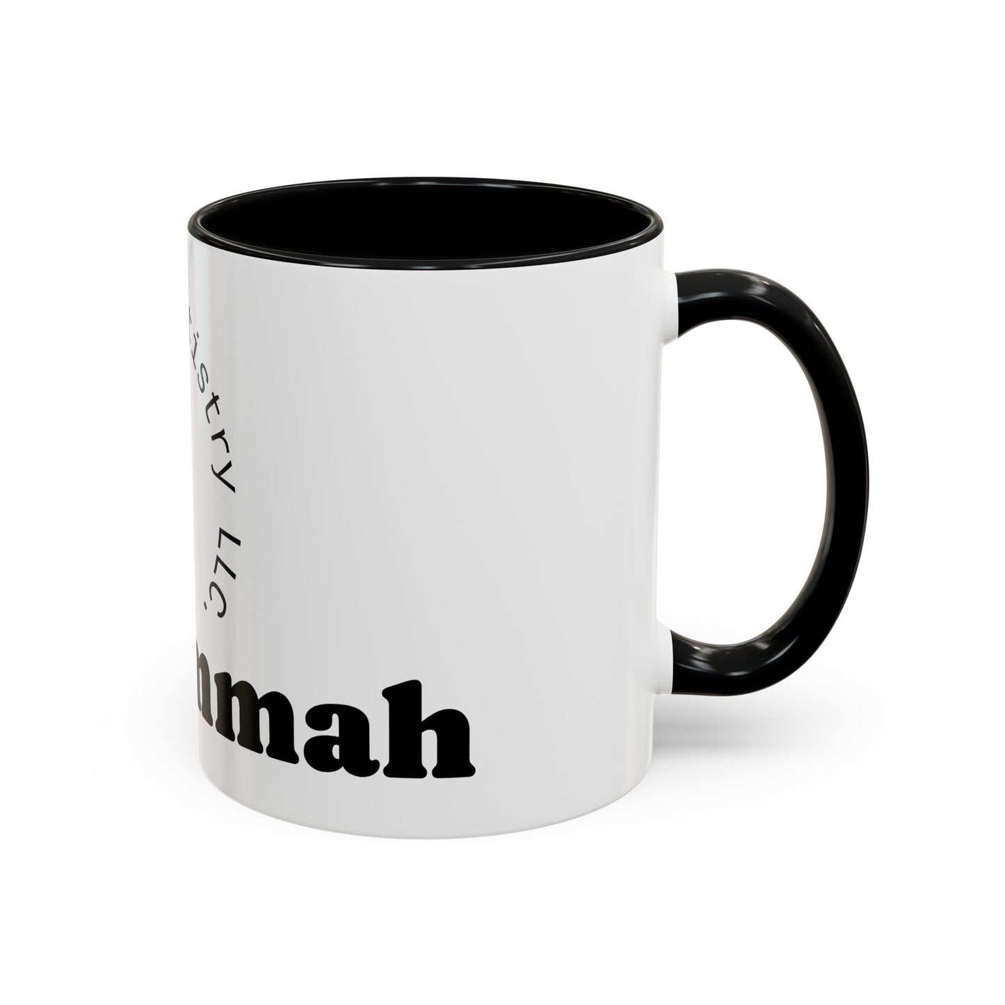 Many Faces, One Ummah Accent Coffee Mug