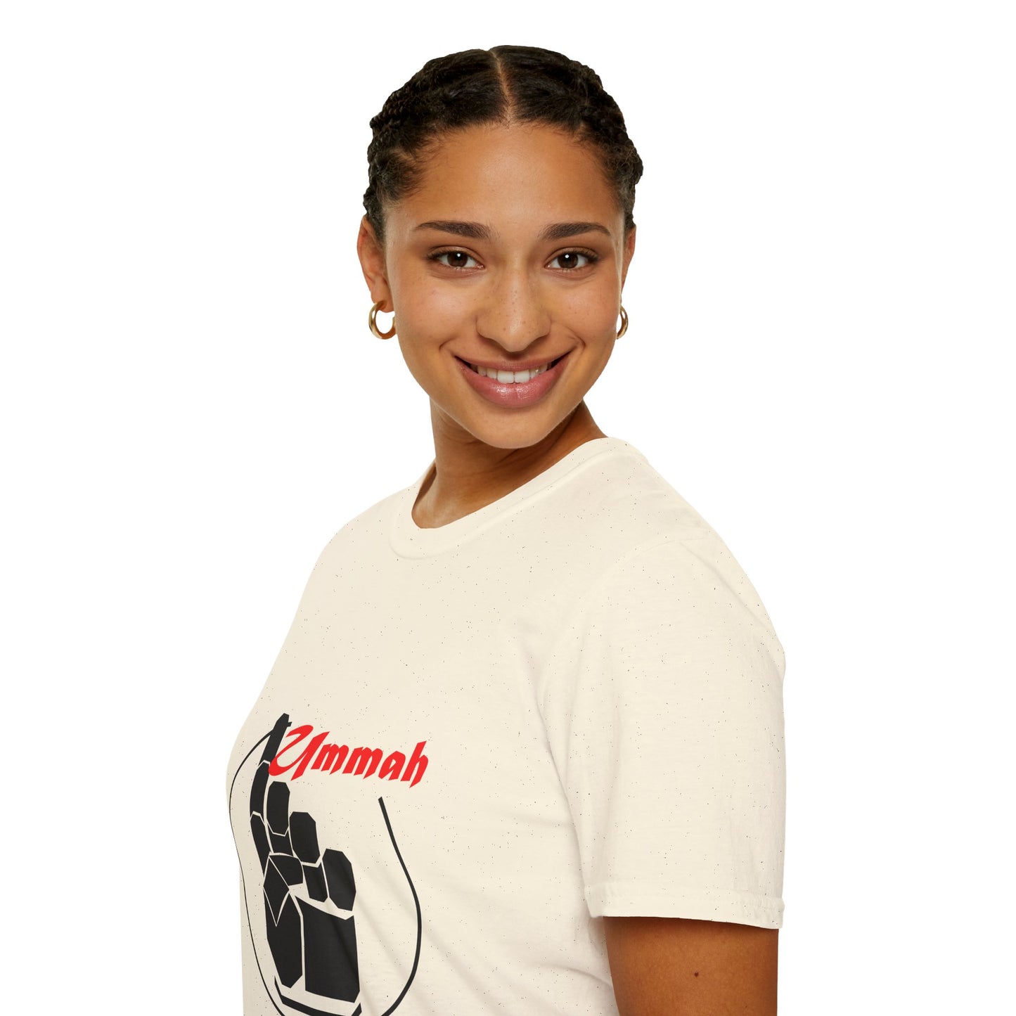 Women's One Ummah Softstyle T-Shirt — Comfort with Purpose, Style with Meaning