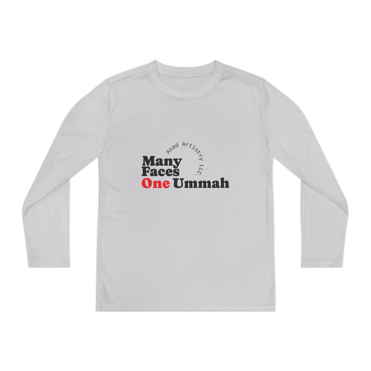 Youth Long Sleeve Competitor Tee – Strength, Unity, and Performance