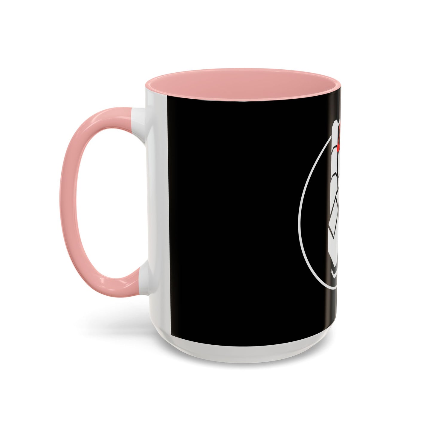 White One Ummah Logo Accent Coffee Mug