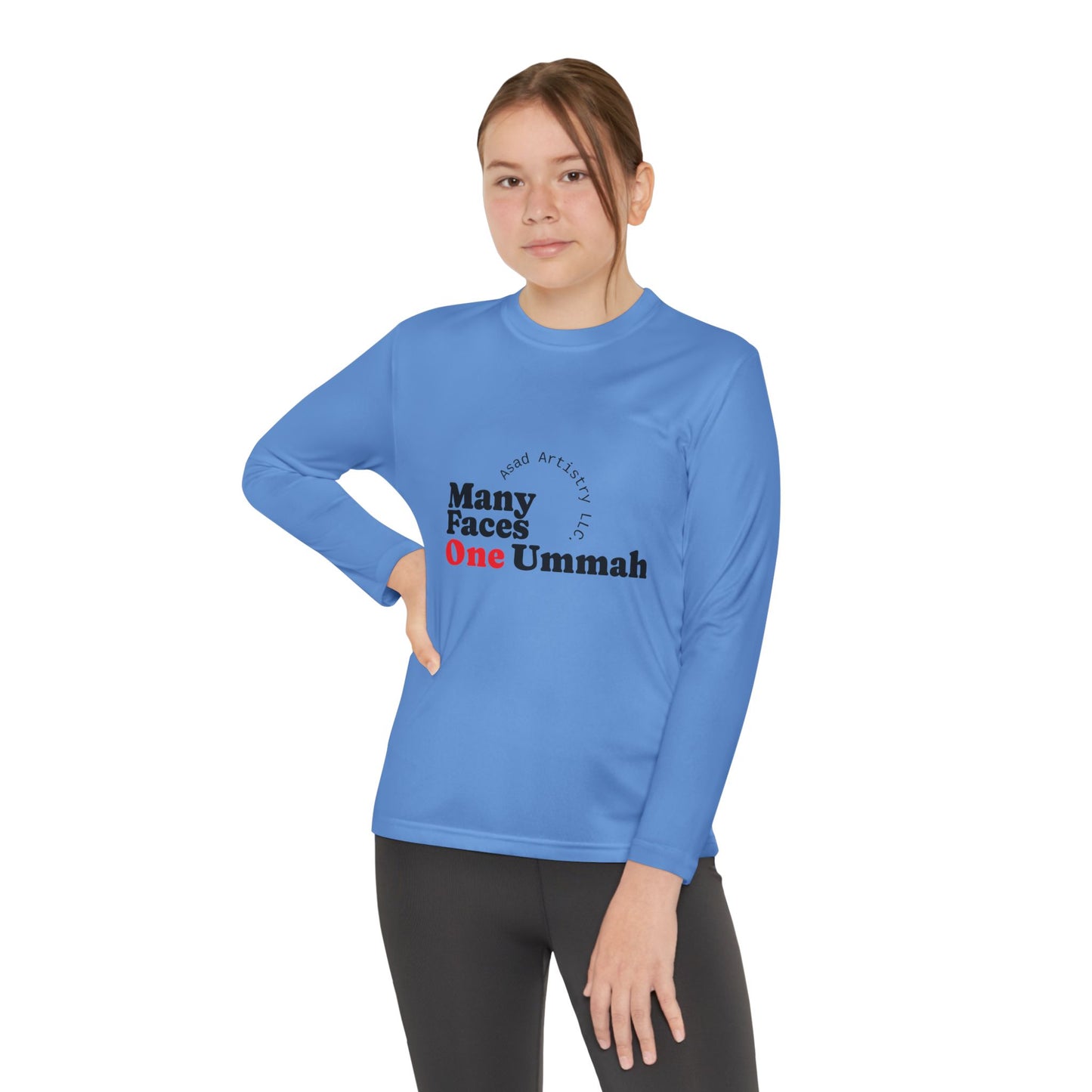 Youth Long Sleeve Competitor Tee – Strength, Unity, and Performance