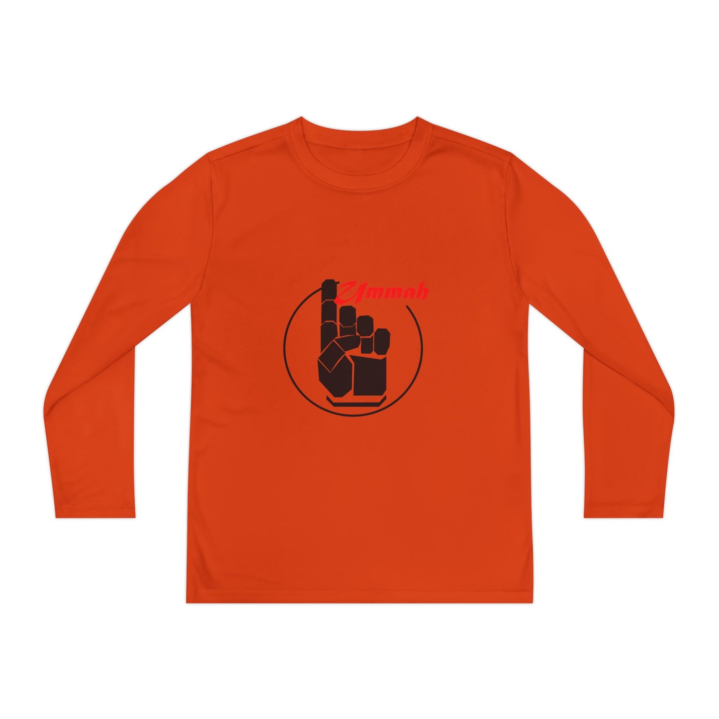 Youth Long Sleeve Faith Tee - Ummah Unity Design