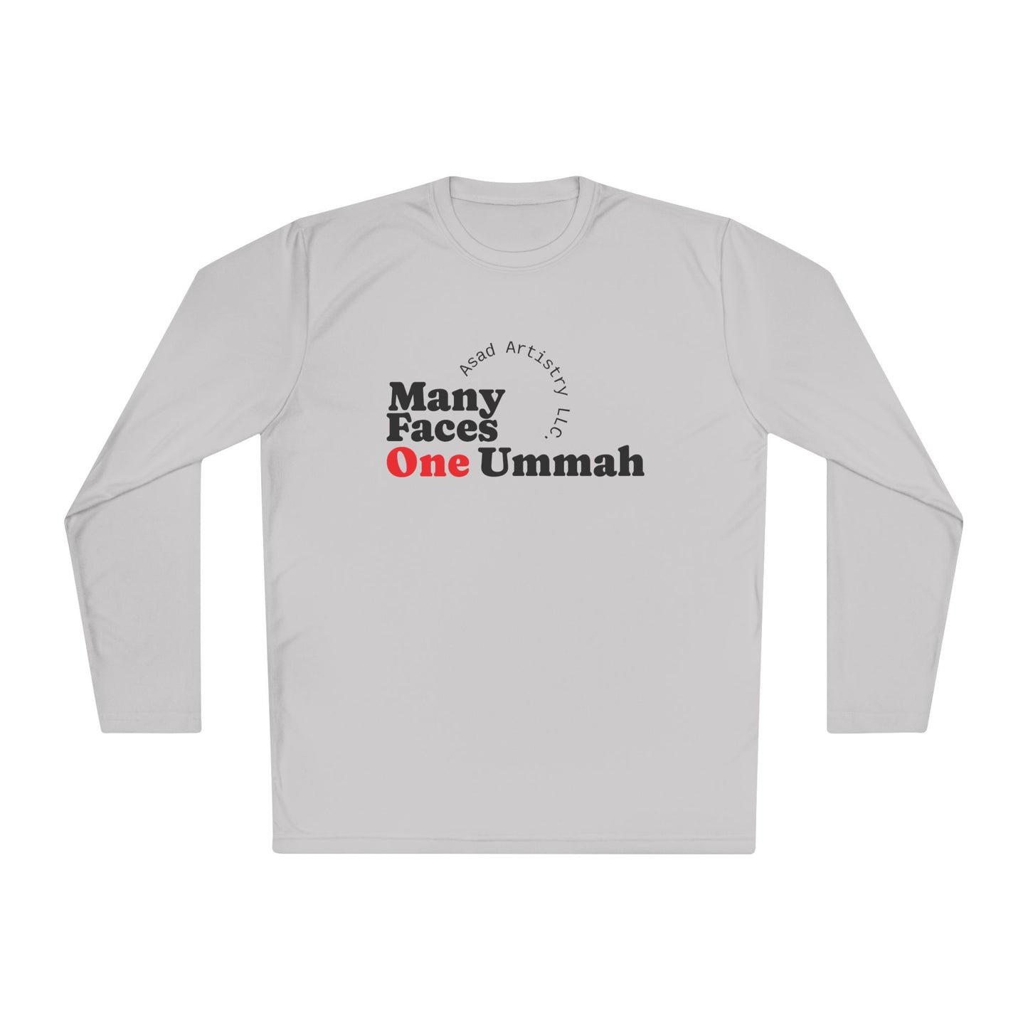 One Ummah Unisex Lightweight Long Sleeve Tee – Comfort, Style, and Unity in Every Wear