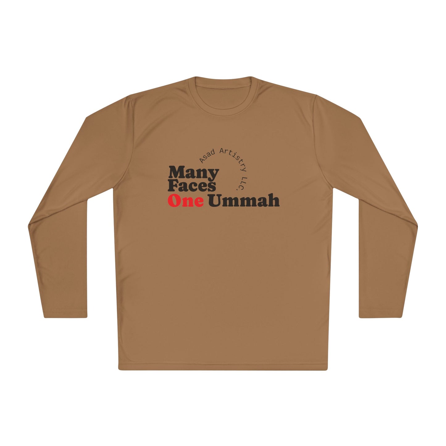 One Ummah Unisex Lightweight Long Sleeve Tee – Comfort, Style, and Unity in Every Wear