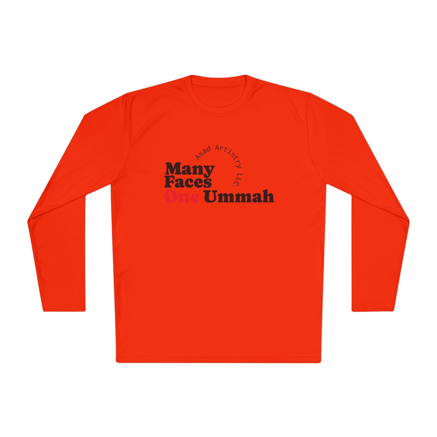 One Ummah Unisex Lightweight Long Sleeve Tee – Comfort, Style, and Unity in Every Wear
